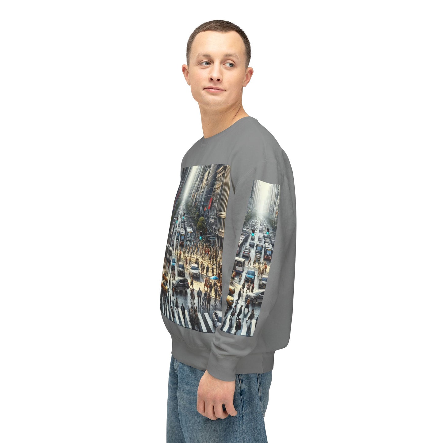 Unisex Lightweight Crewneck Sweatshirt