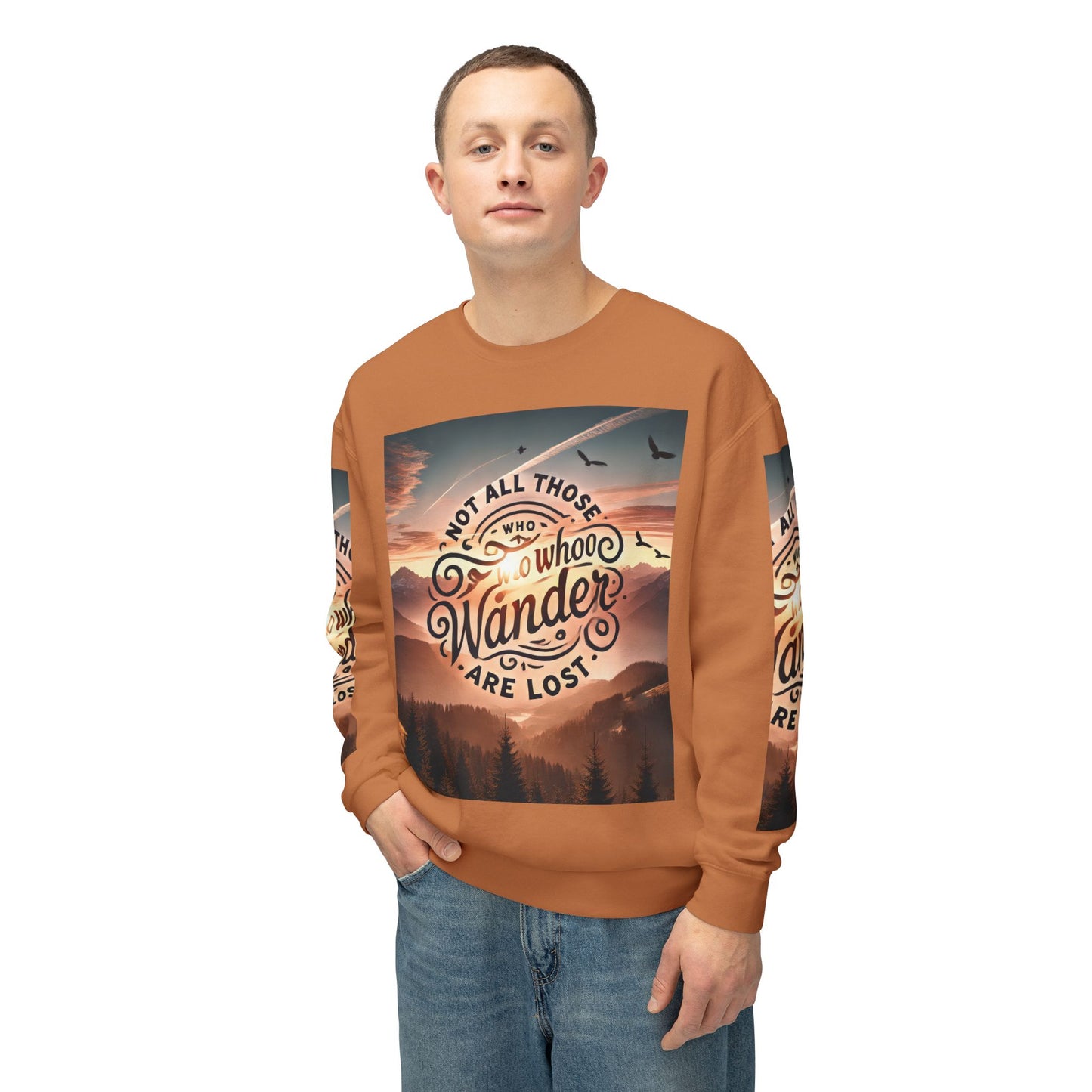 Unisex Lightweight Crewneck Sweatshirt