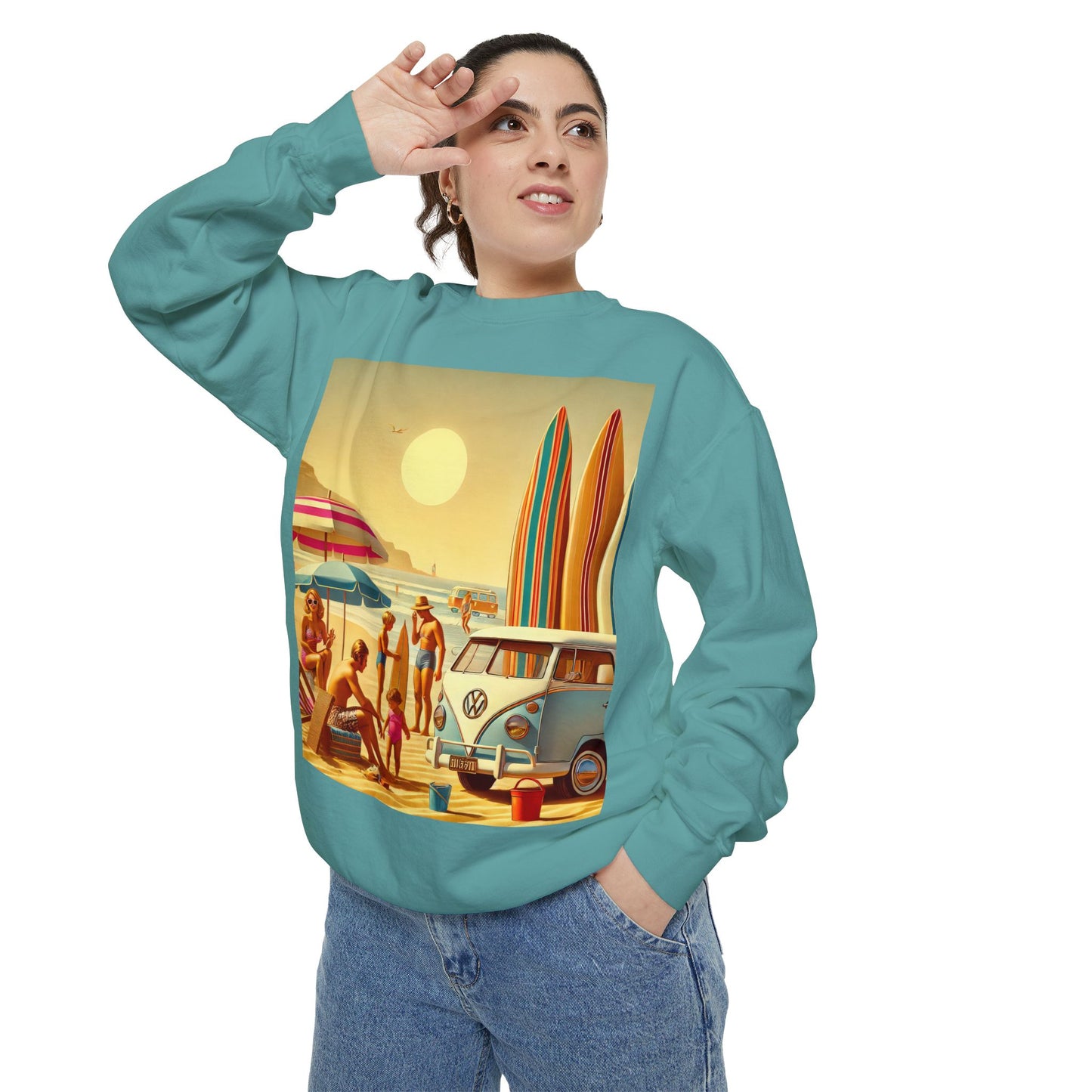 Unisex Garment-Dyed Sweatshirt