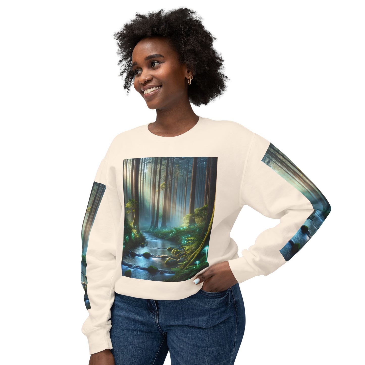 Unisex Lightweight Crewneck Sweatshirt