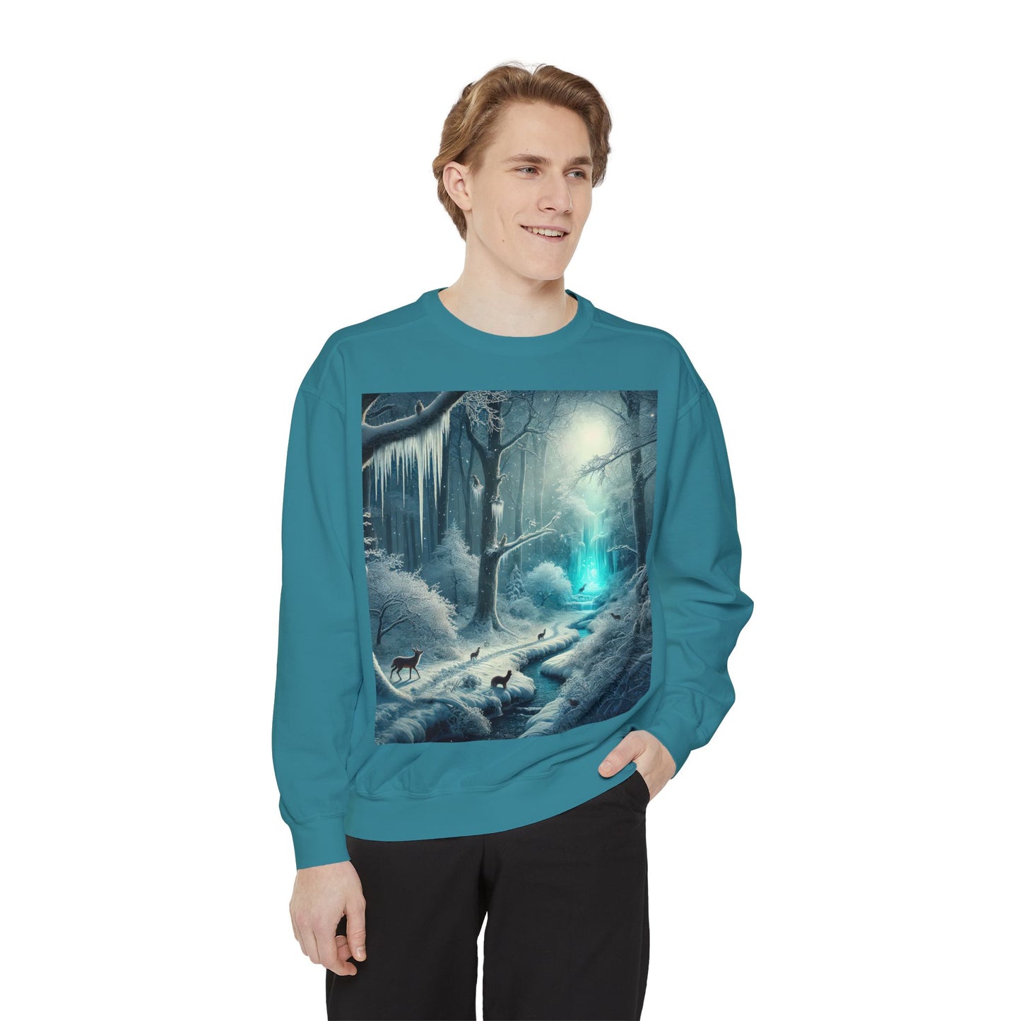 Unisex Garment-Dyed Sweatshirt