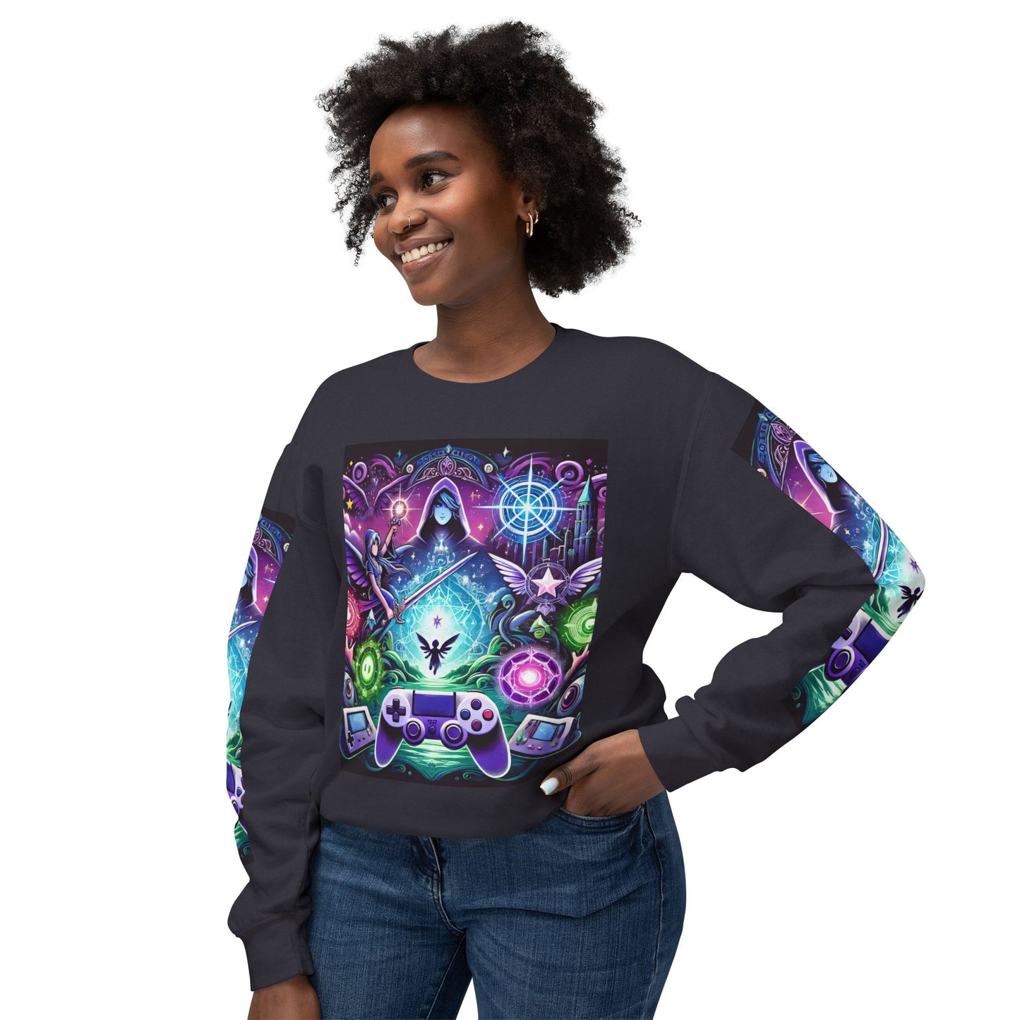 Unisex Lightweight Crewneck Sweatshirt