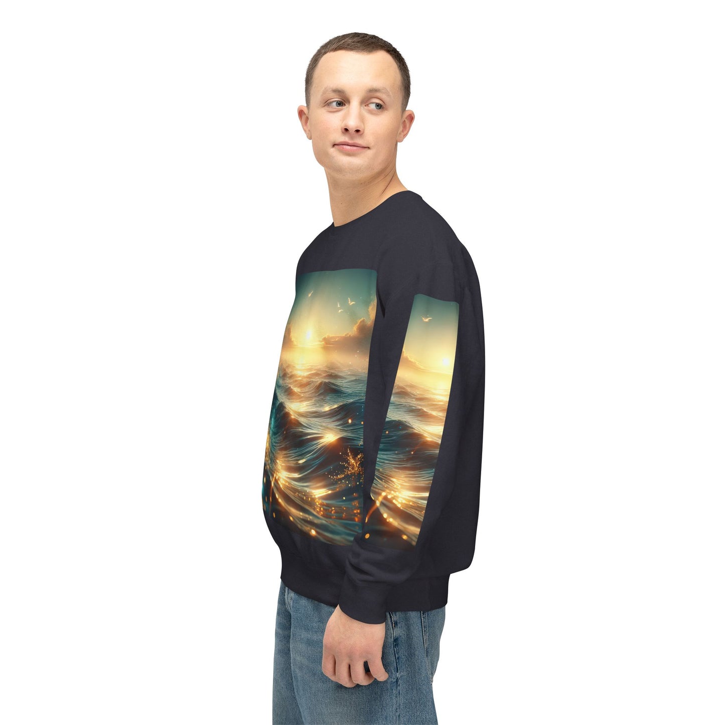 Unisex Lightweight Crewneck Sweatshirt