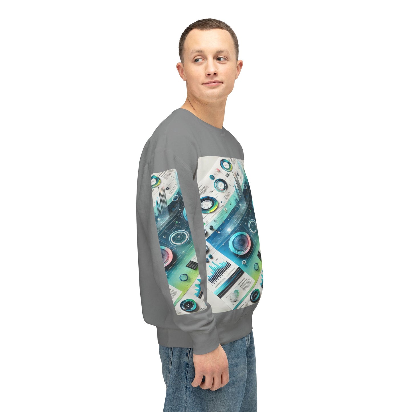 Unisex Lightweight Crewneck Sweatshirt