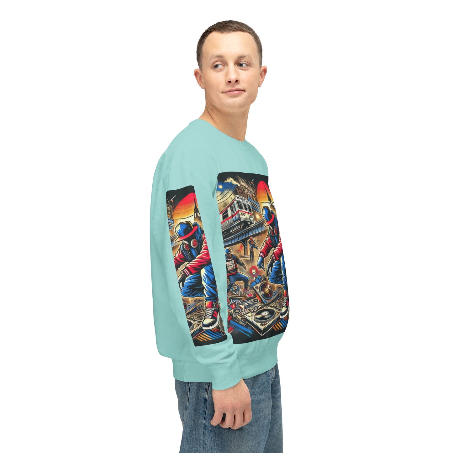 Unisex Lightweight Crewneck Sweatshirt