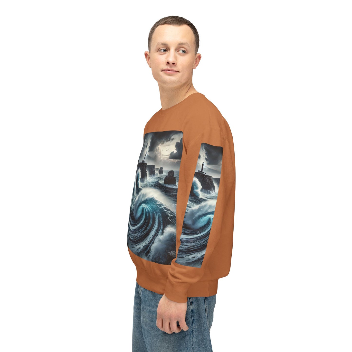 Unisex Lightweight Crewneck Sweatshirt