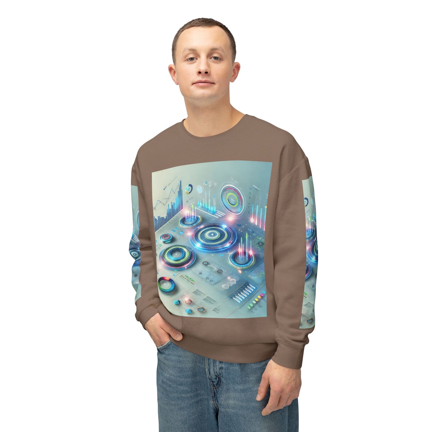 Unisex Lightweight Crewneck Sweatshirt