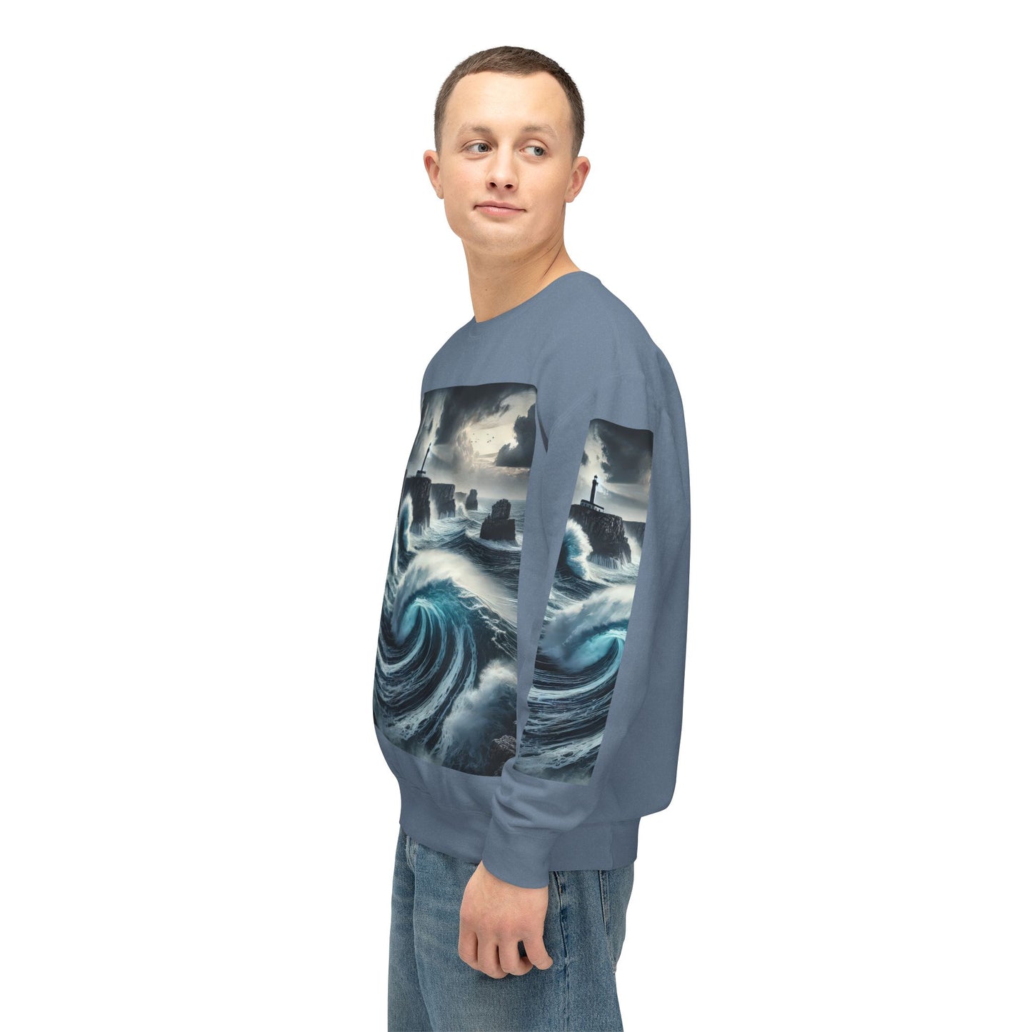 Unisex Lightweight Crewneck Sweatshirt