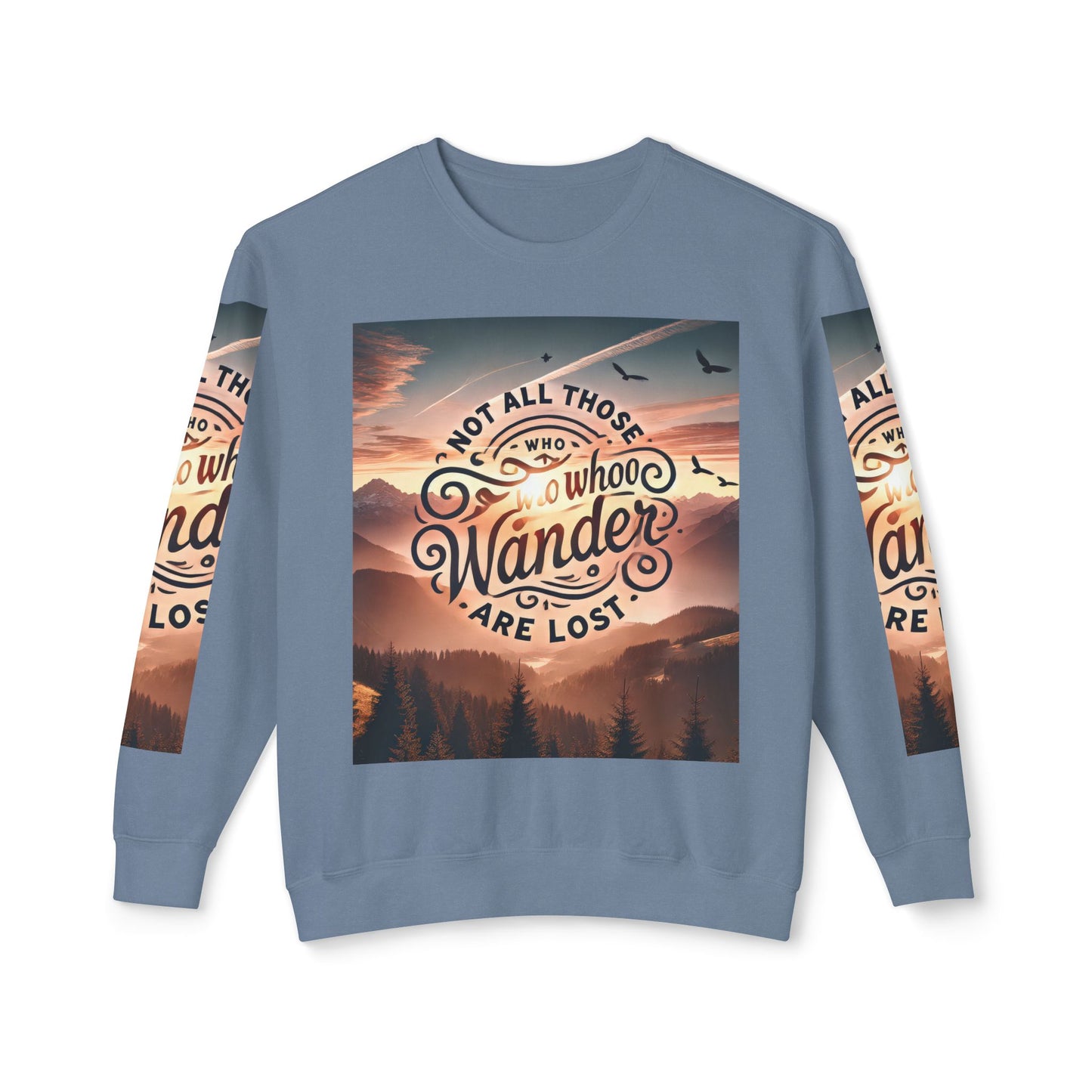 Unisex Lightweight Crewneck Sweatshirt