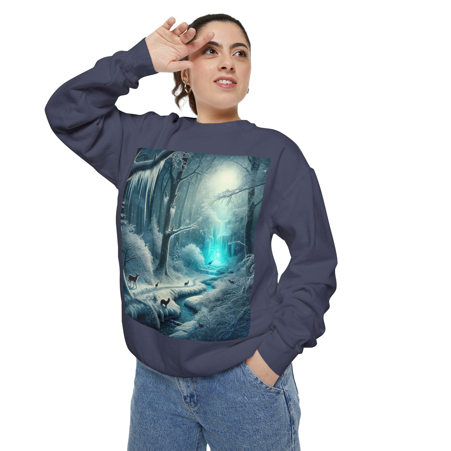 Unisex Garment-Dyed Sweatshirt