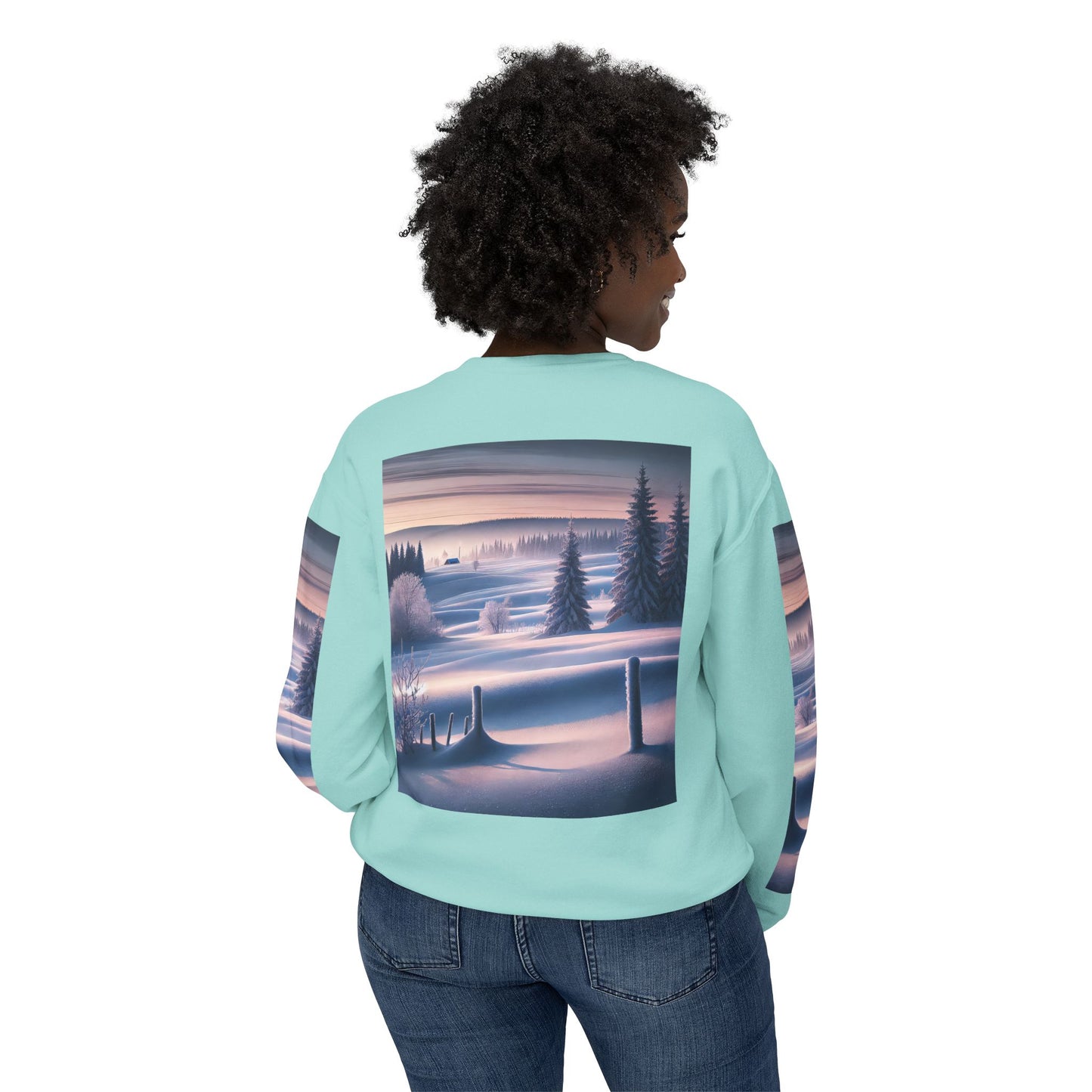 Unisex Lightweight Crewneck Sweatshirt