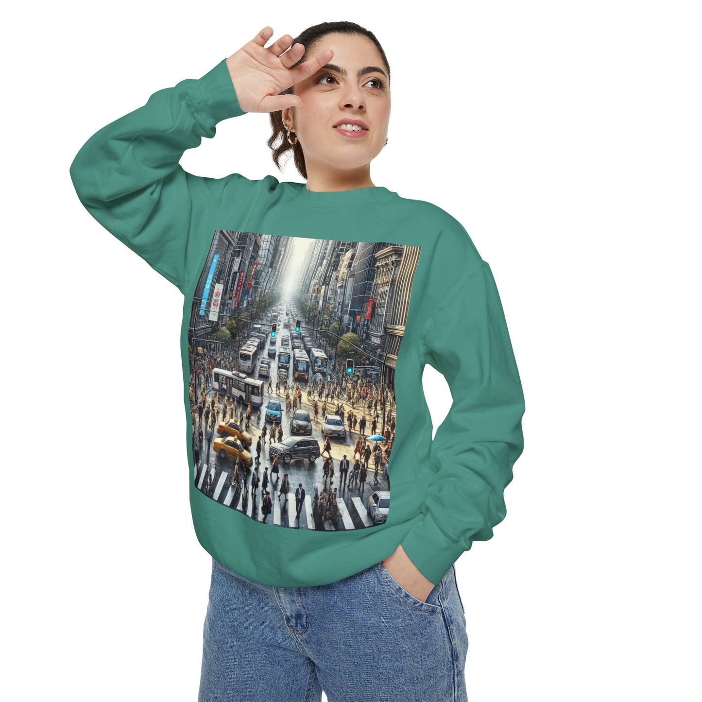 Unisex Garment-Dyed Sweatshirt