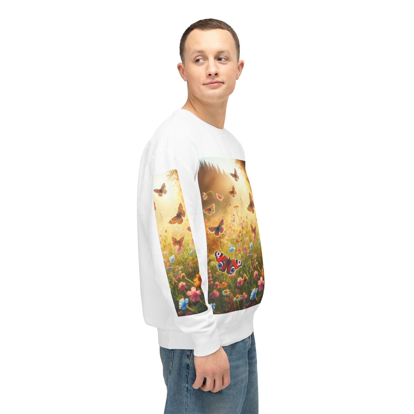 Unisex Lightweight Crewneck Sweatshirt