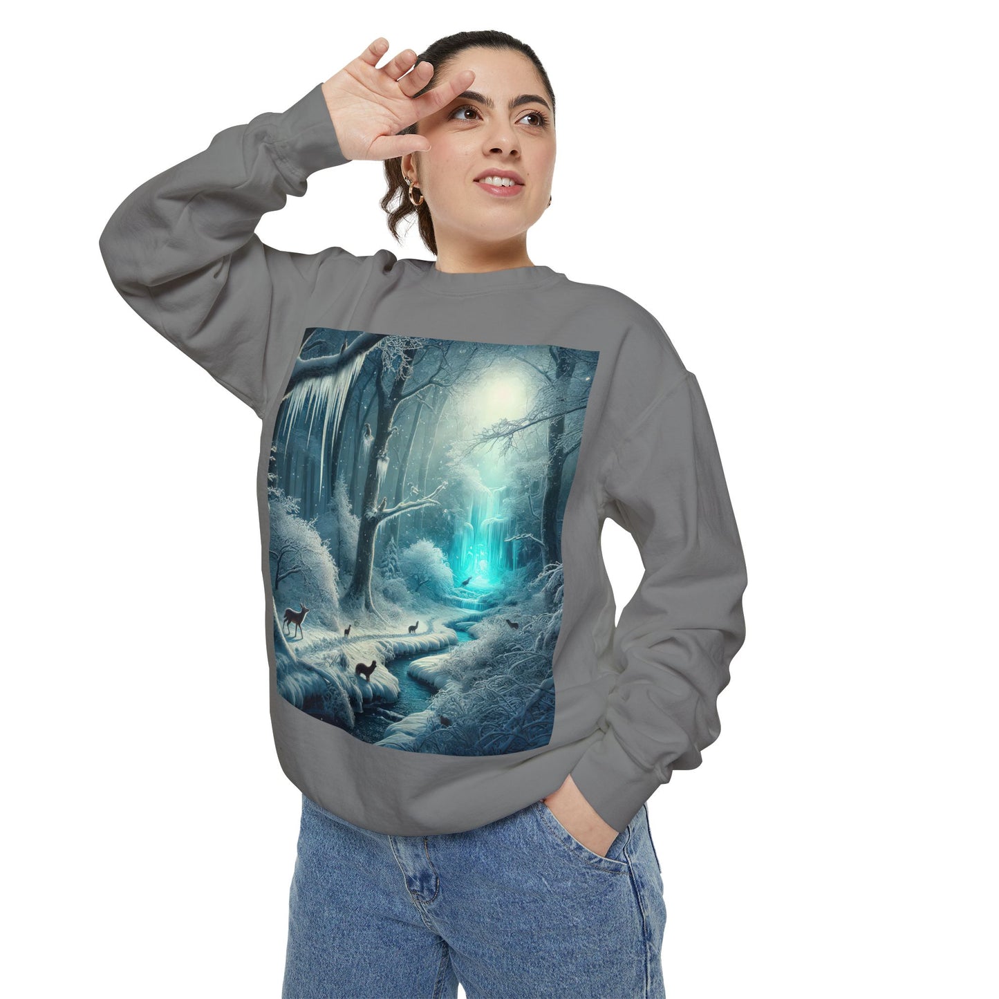 Unisex Garment-Dyed Sweatshirt