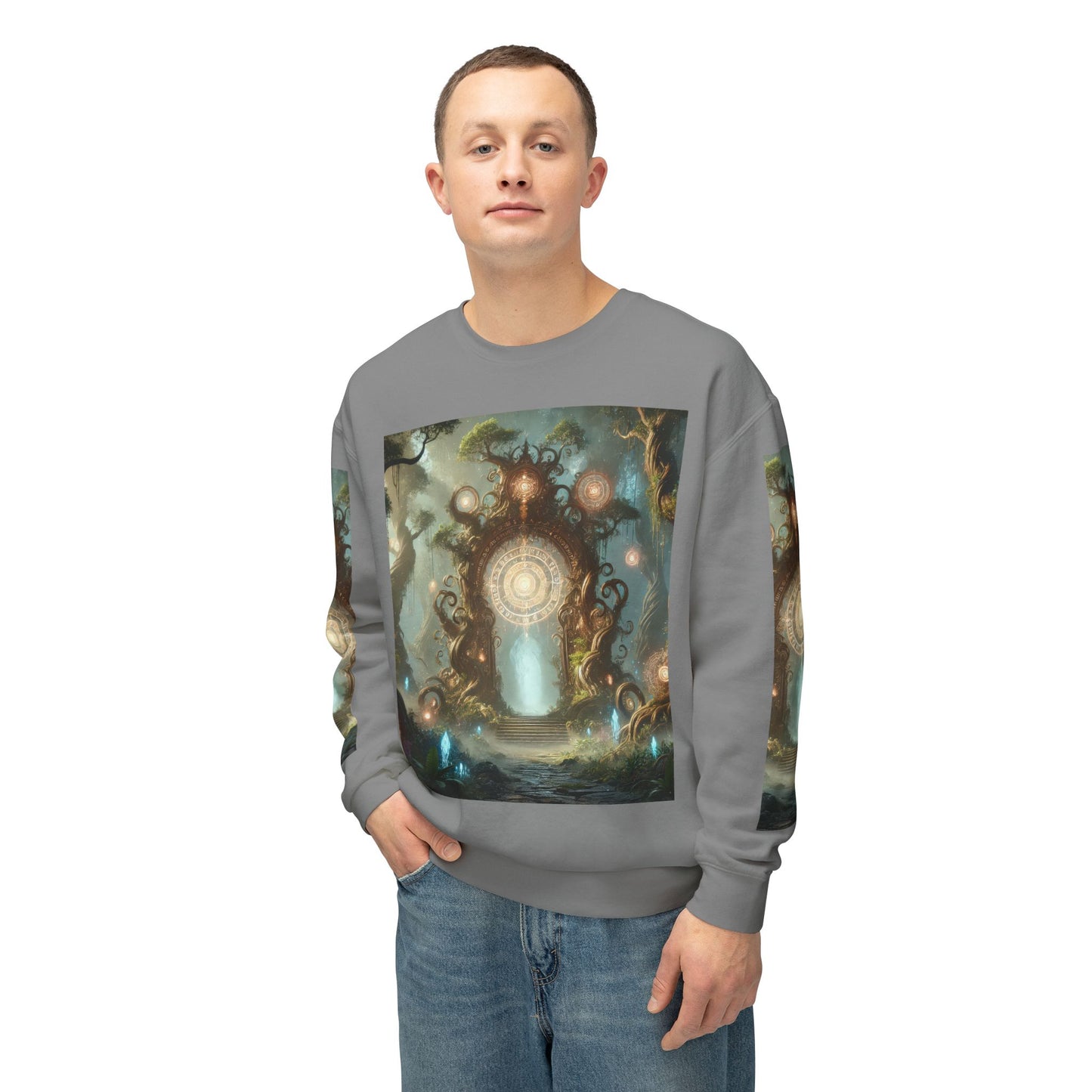 Unisex Lightweight Crewneck Sweatshirt