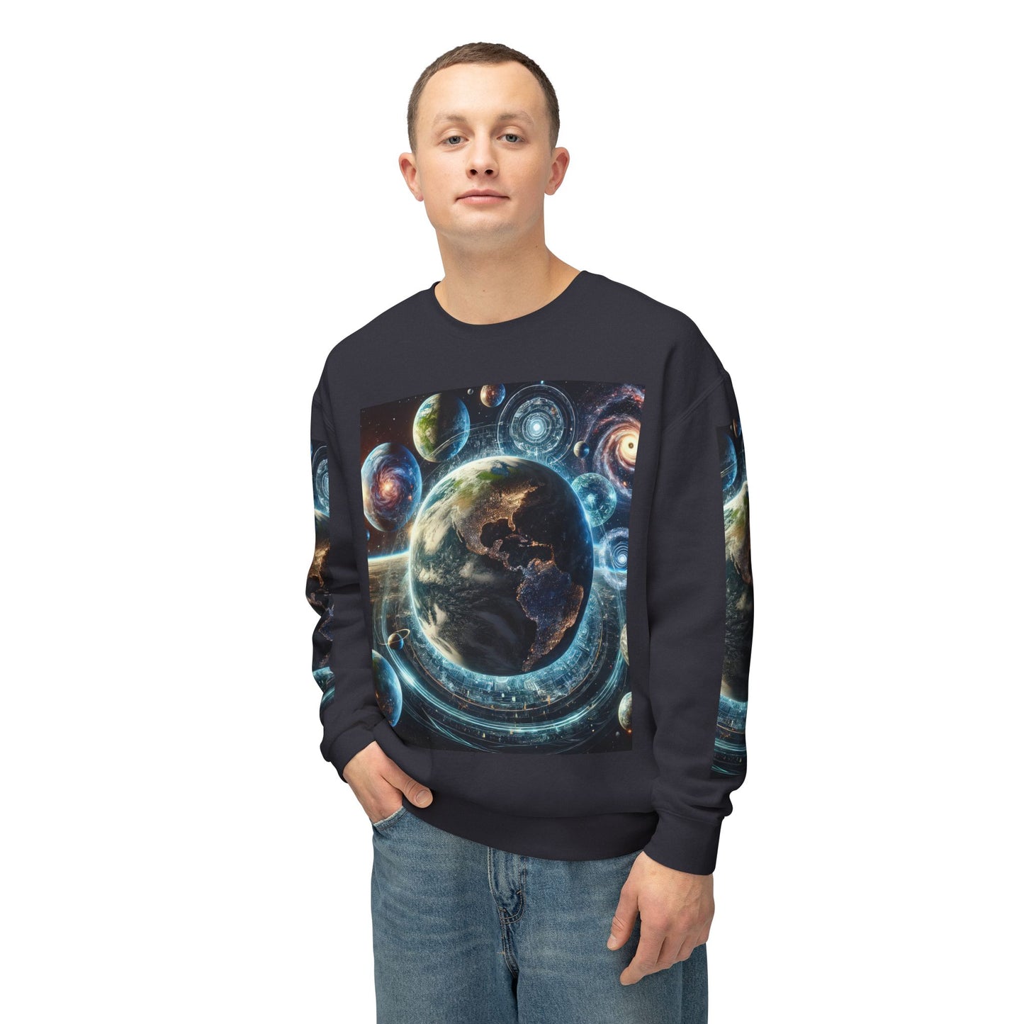 Unisex Lightweight Crewneck Sweatshirt