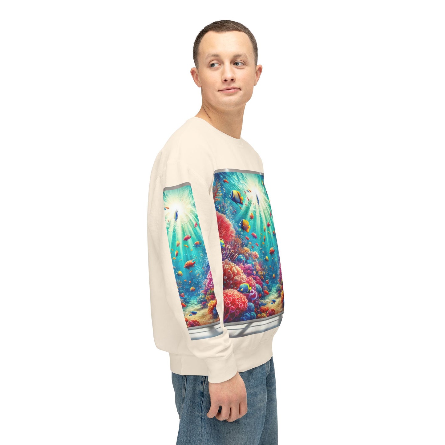 Unisex Lightweight Crewneck Sweatshirt