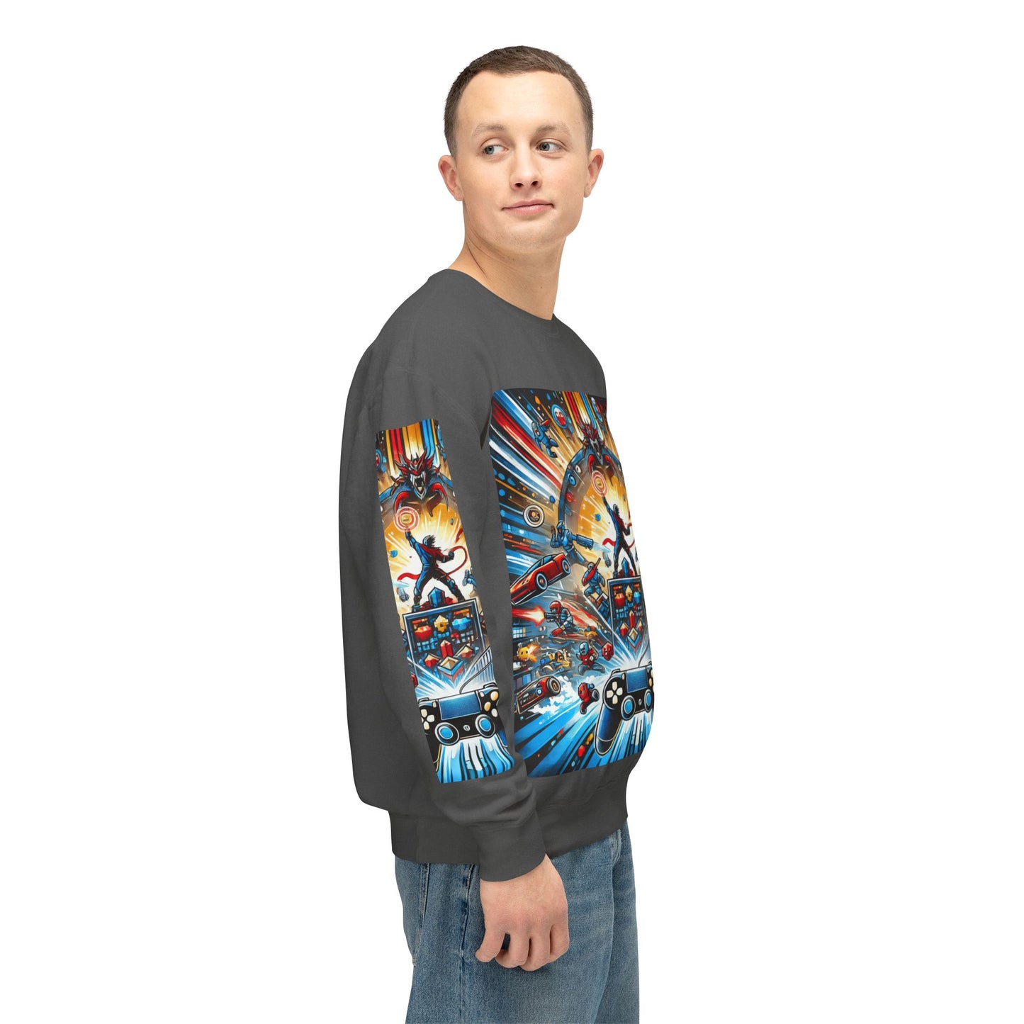 Unisex Lightweight Crewneck Sweatshirt