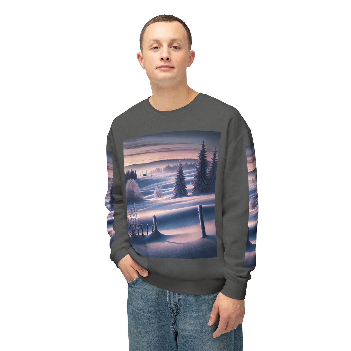 Unisex Lightweight Crewneck Sweatshirt