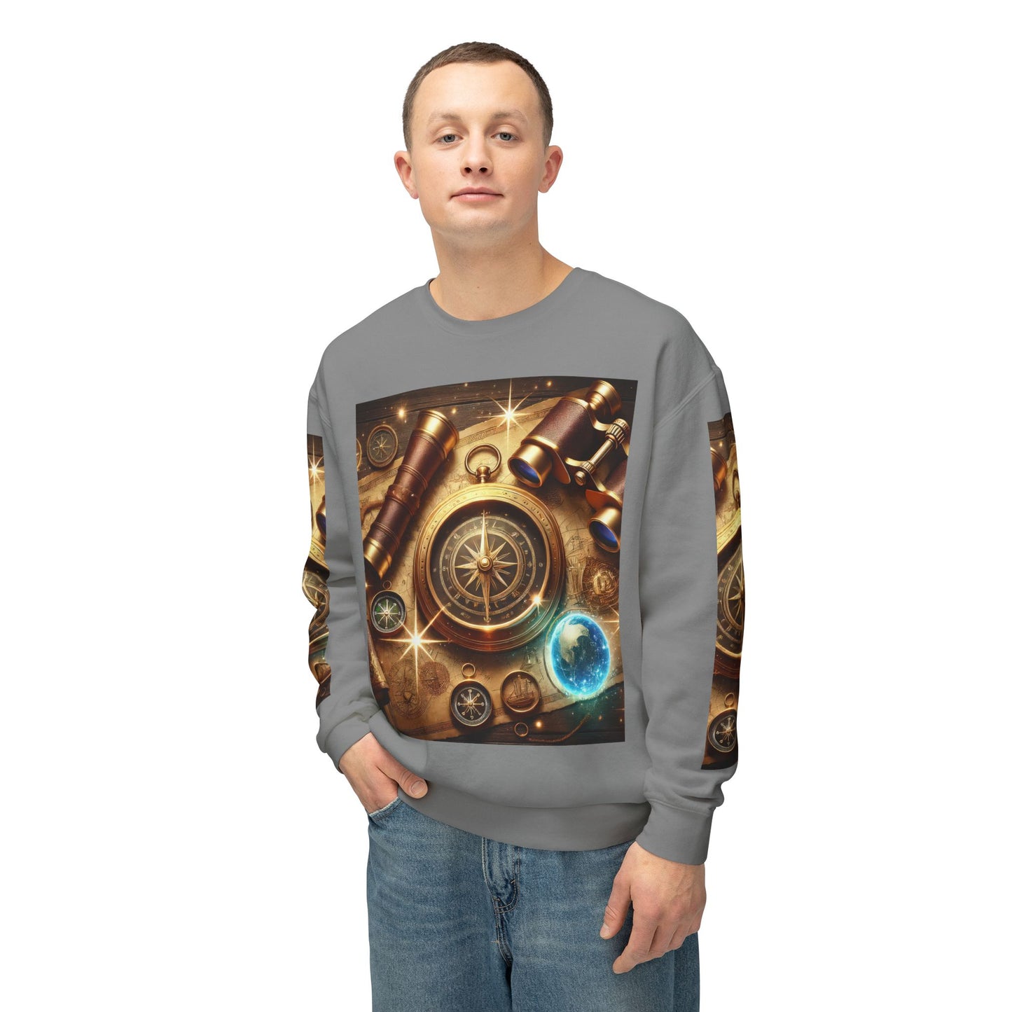 Unisex Lightweight Crewneck Sweatshirt