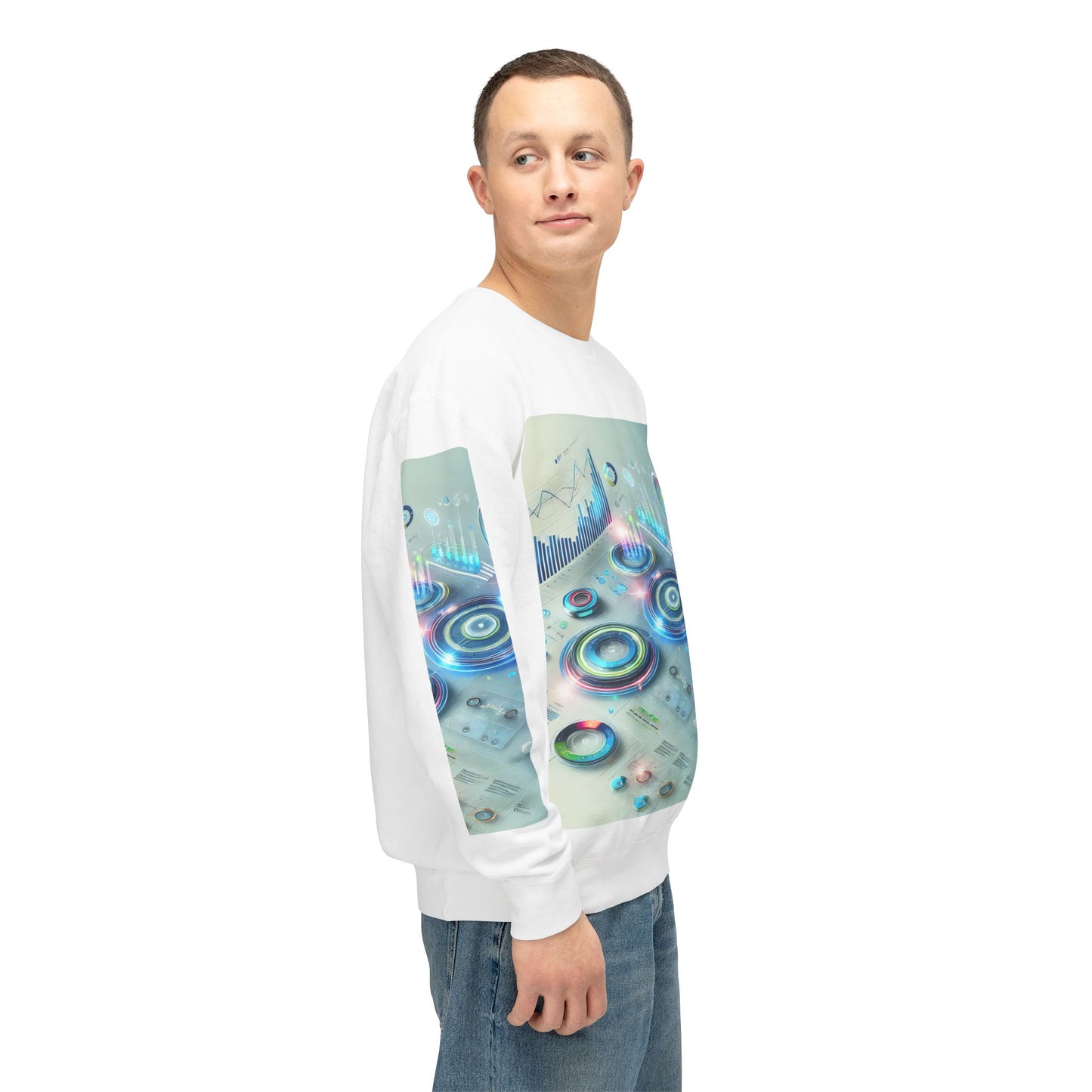 Unisex Lightweight Crewneck Sweatshirt