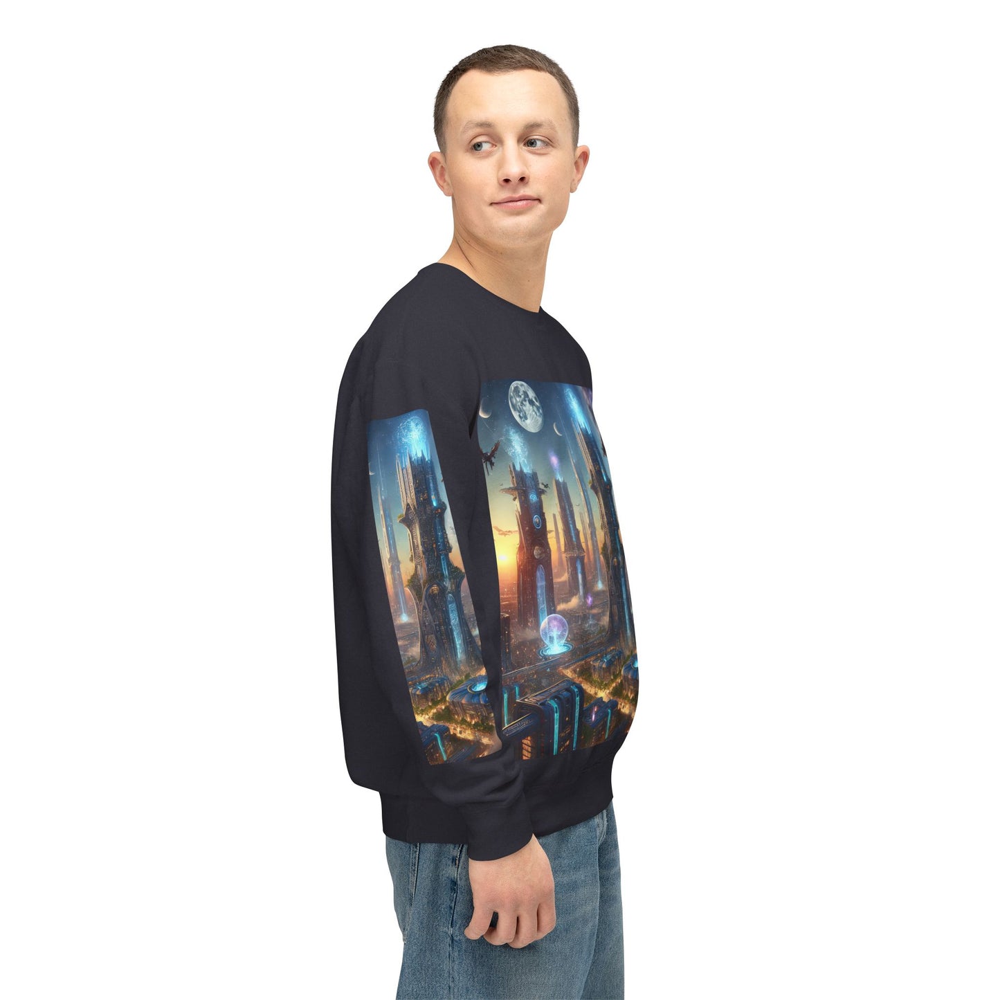 Unisex Lightweight Crewneck Sweatshirt