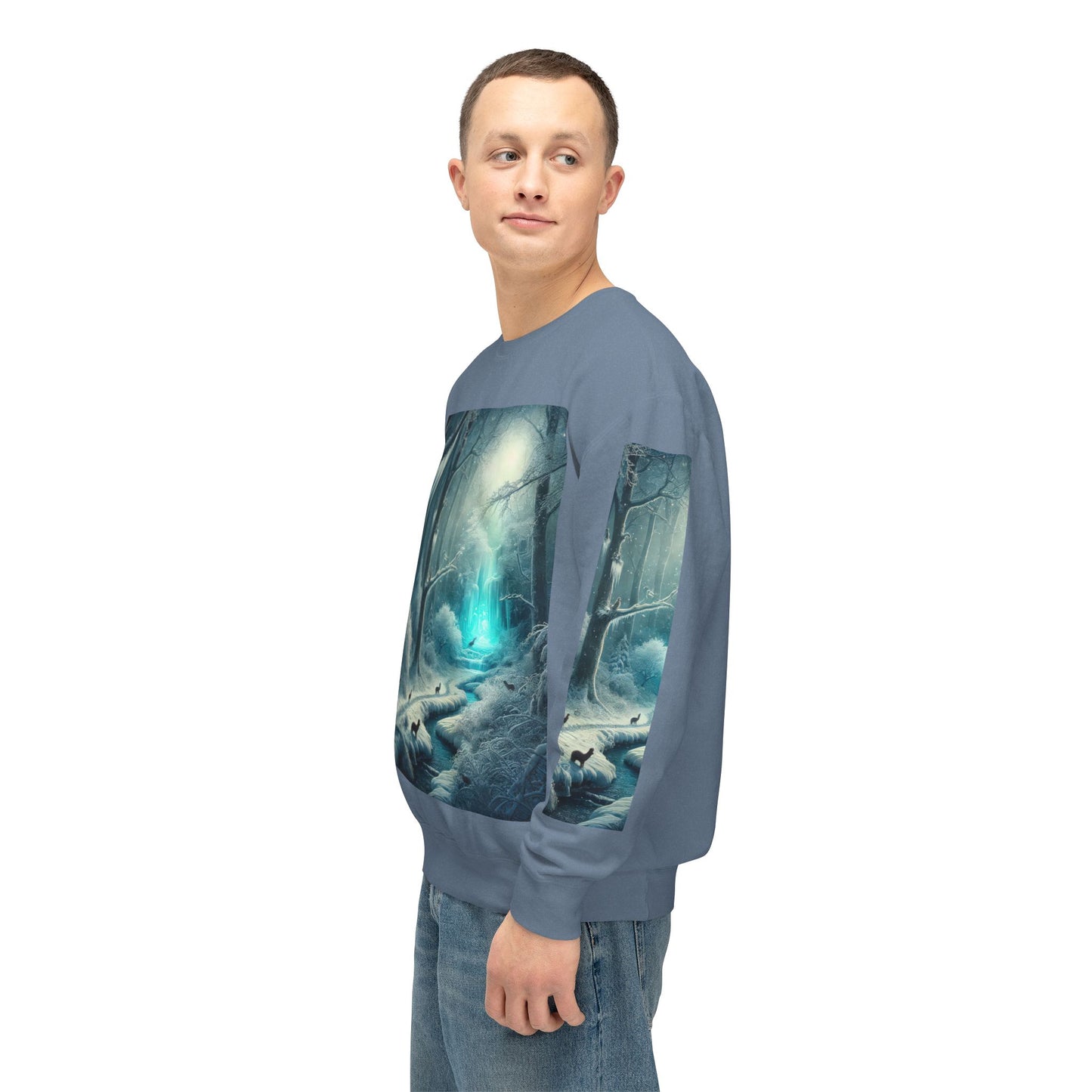 Unisex Lightweight Crewneck Sweatshirt