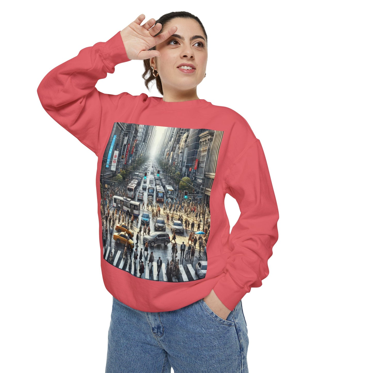 Unisex Garment-Dyed Sweatshirt