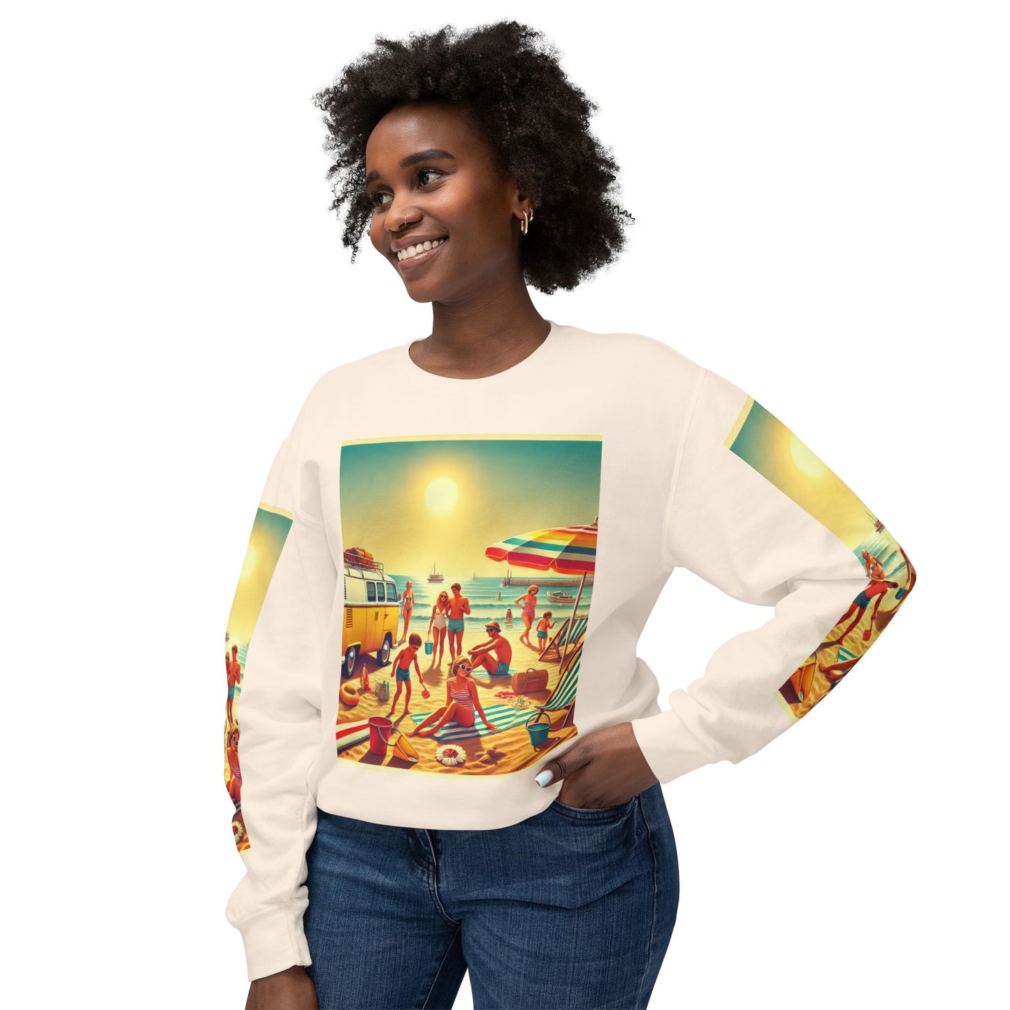 Unisex Lightweight Crewneck Sweatshirt