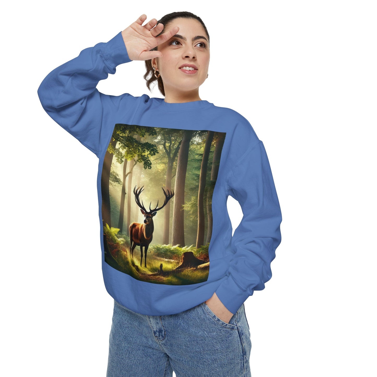 Unisex Garment-Dyed Sweatshirt