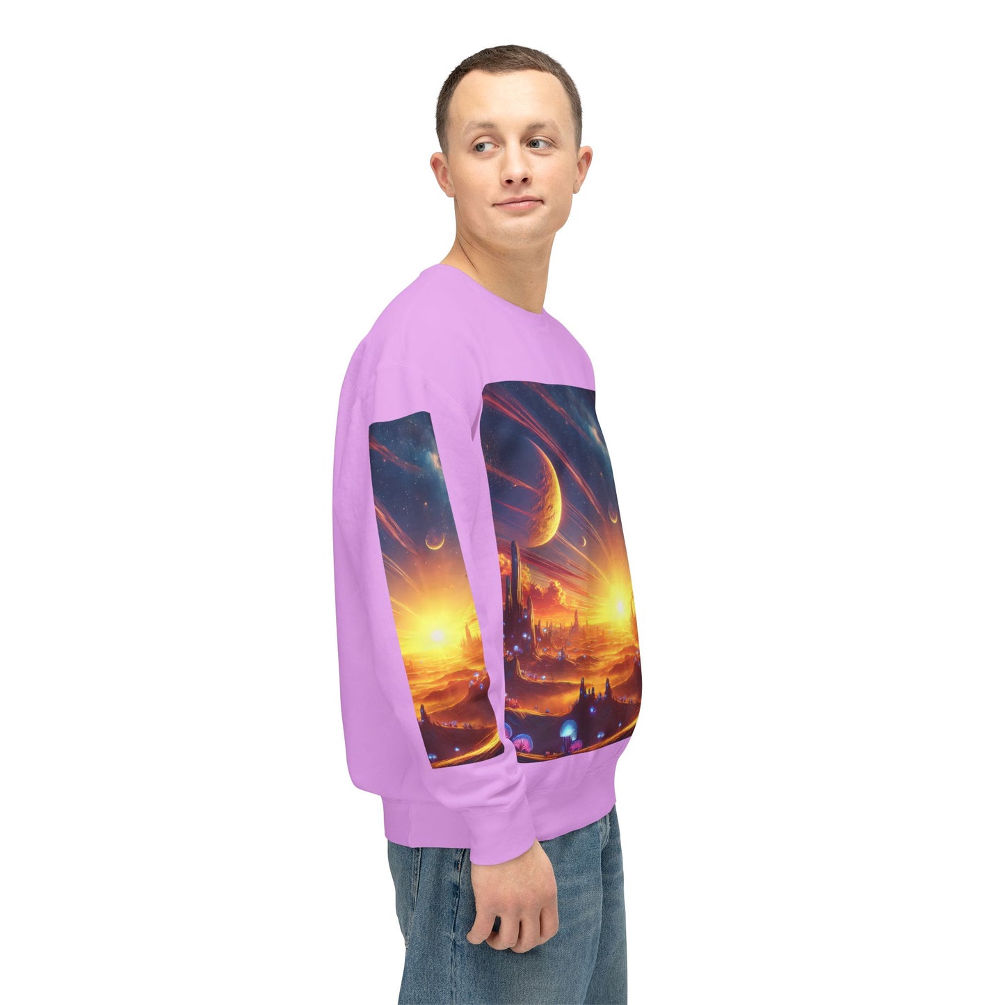 Unisex Lightweight Crewneck Sweatshirt