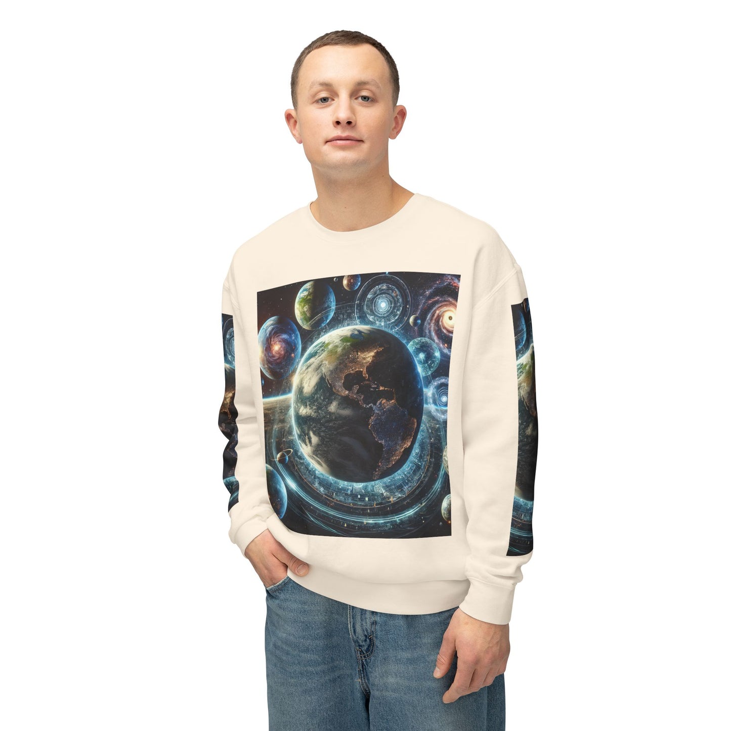 Unisex Lightweight Crewneck Sweatshirt