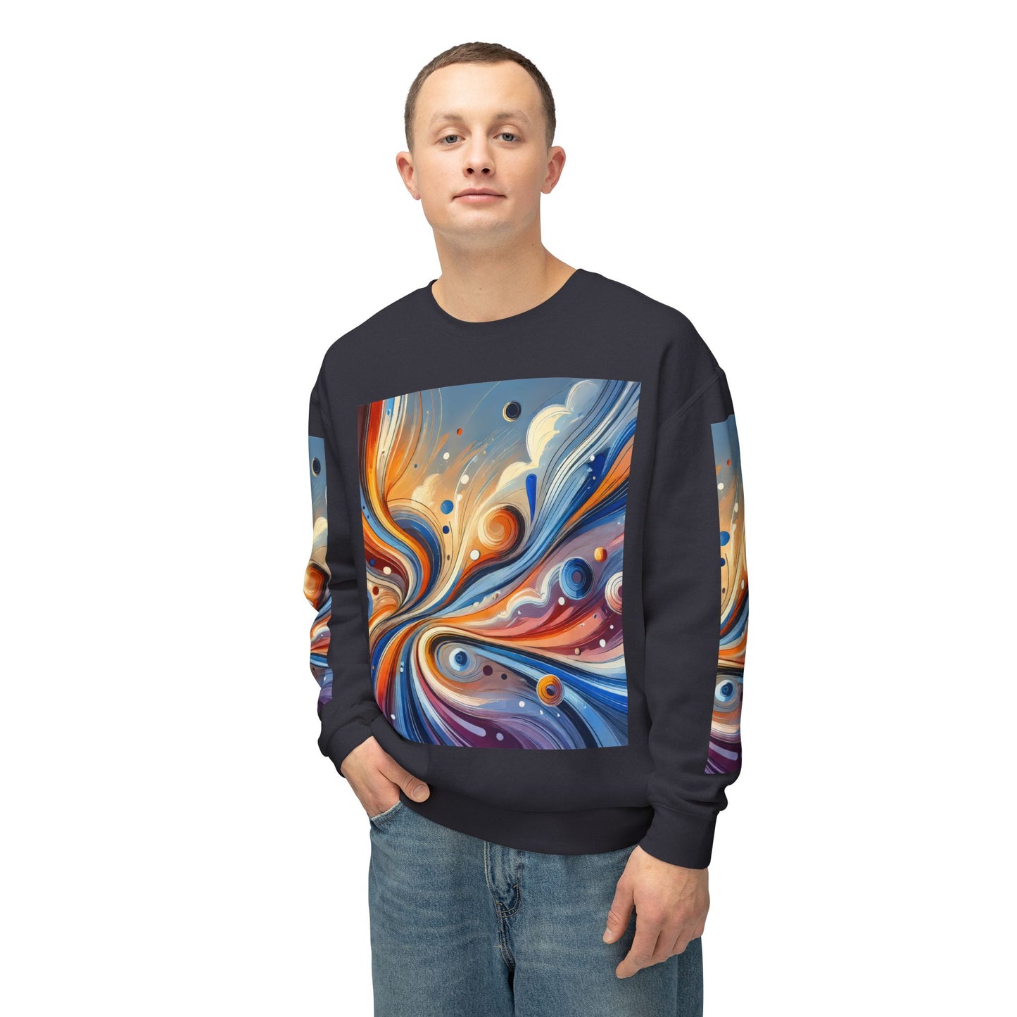 Unisex Lightweight Crewneck Sweatshirt