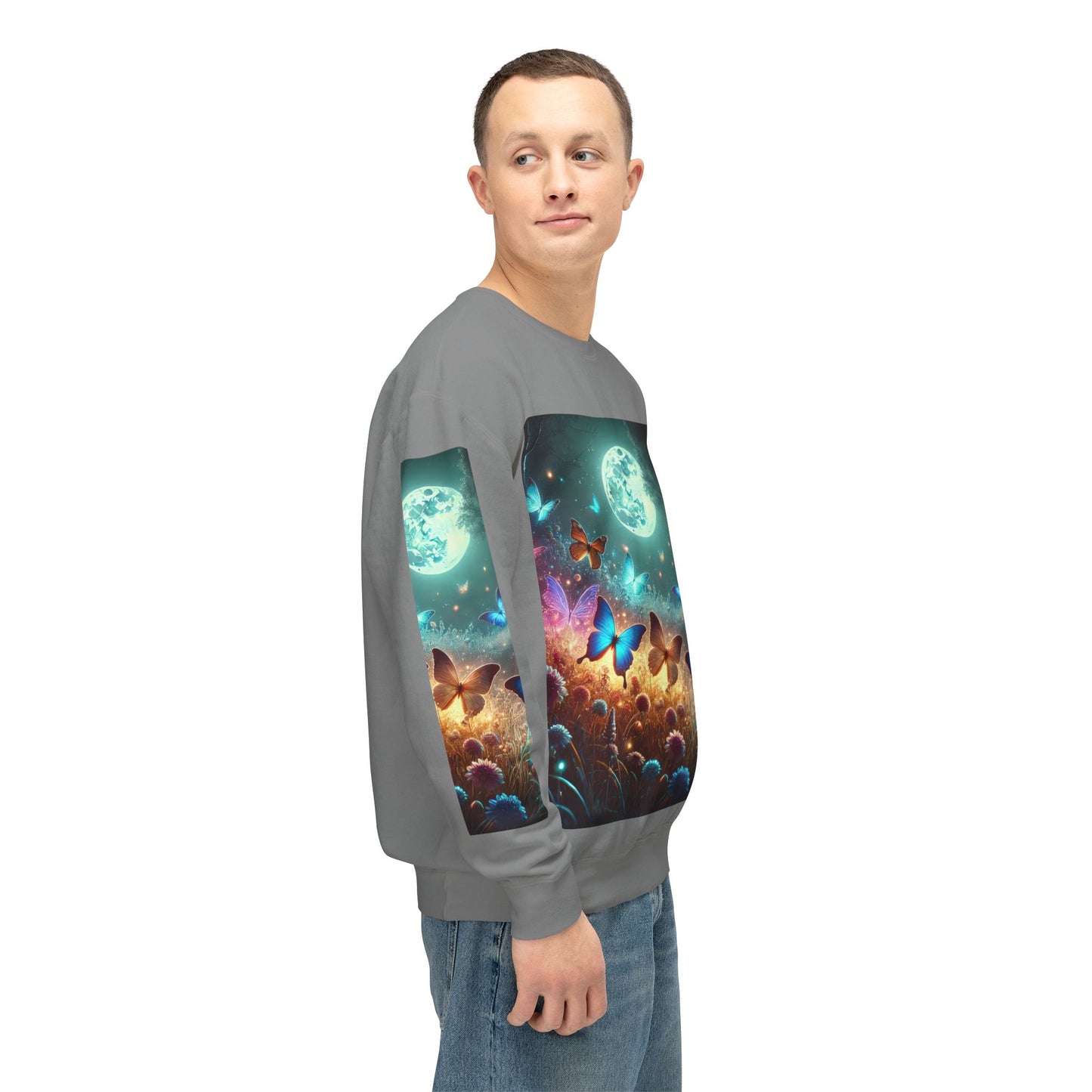 Unisex Lightweight Crewneck Sweatshirt