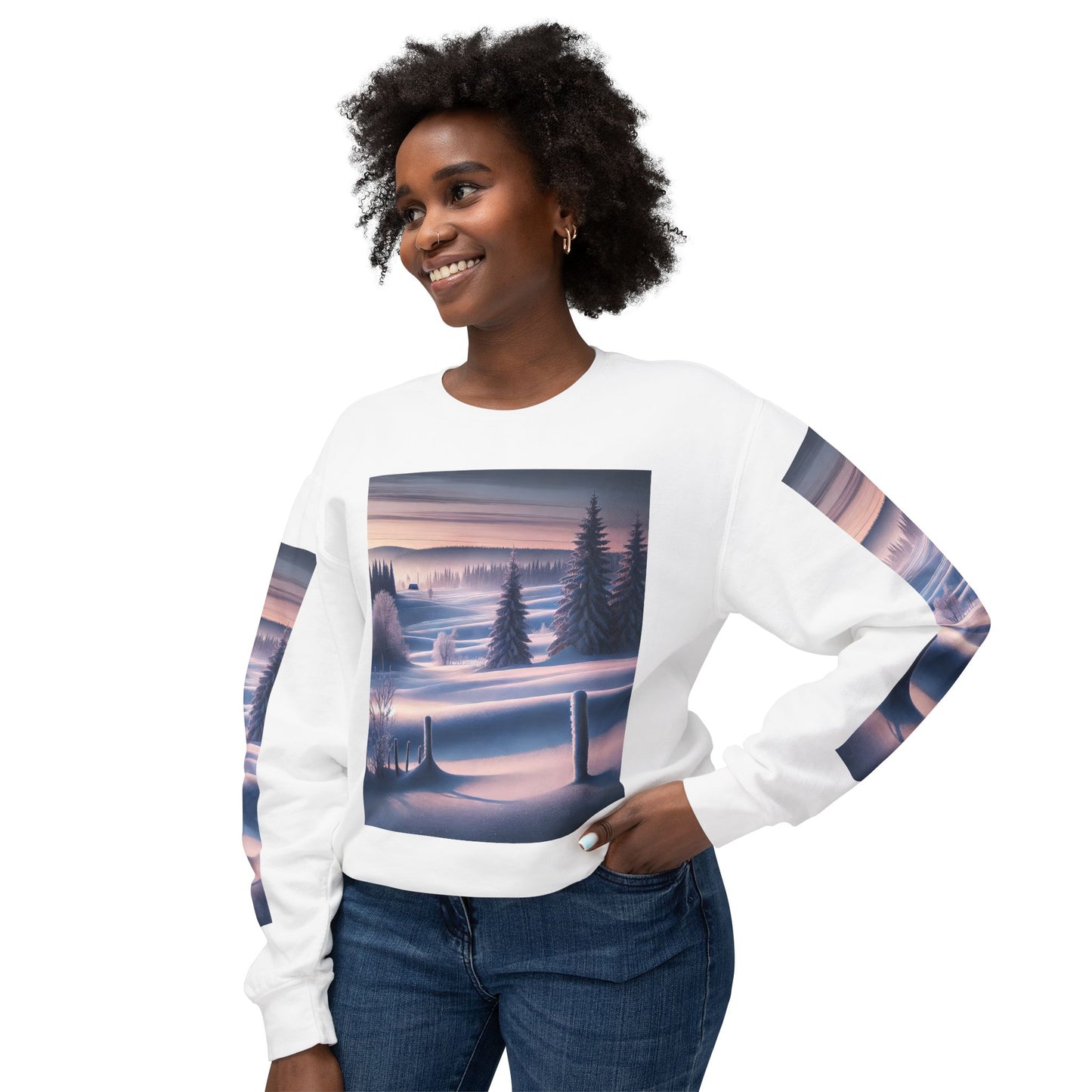 Unisex Lightweight Crewneck Sweatshirt