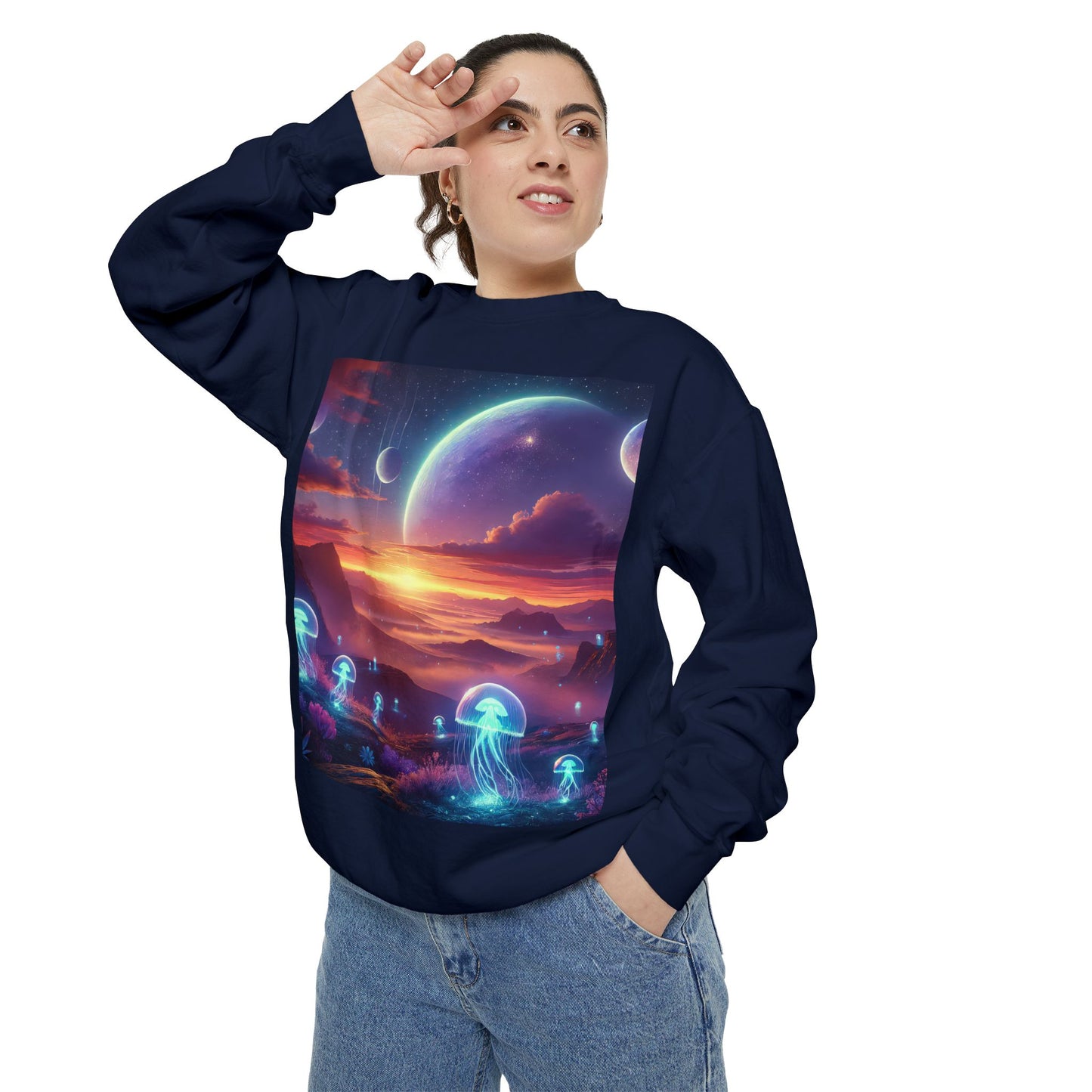 Unisex Garment-Dyed Sweatshirt