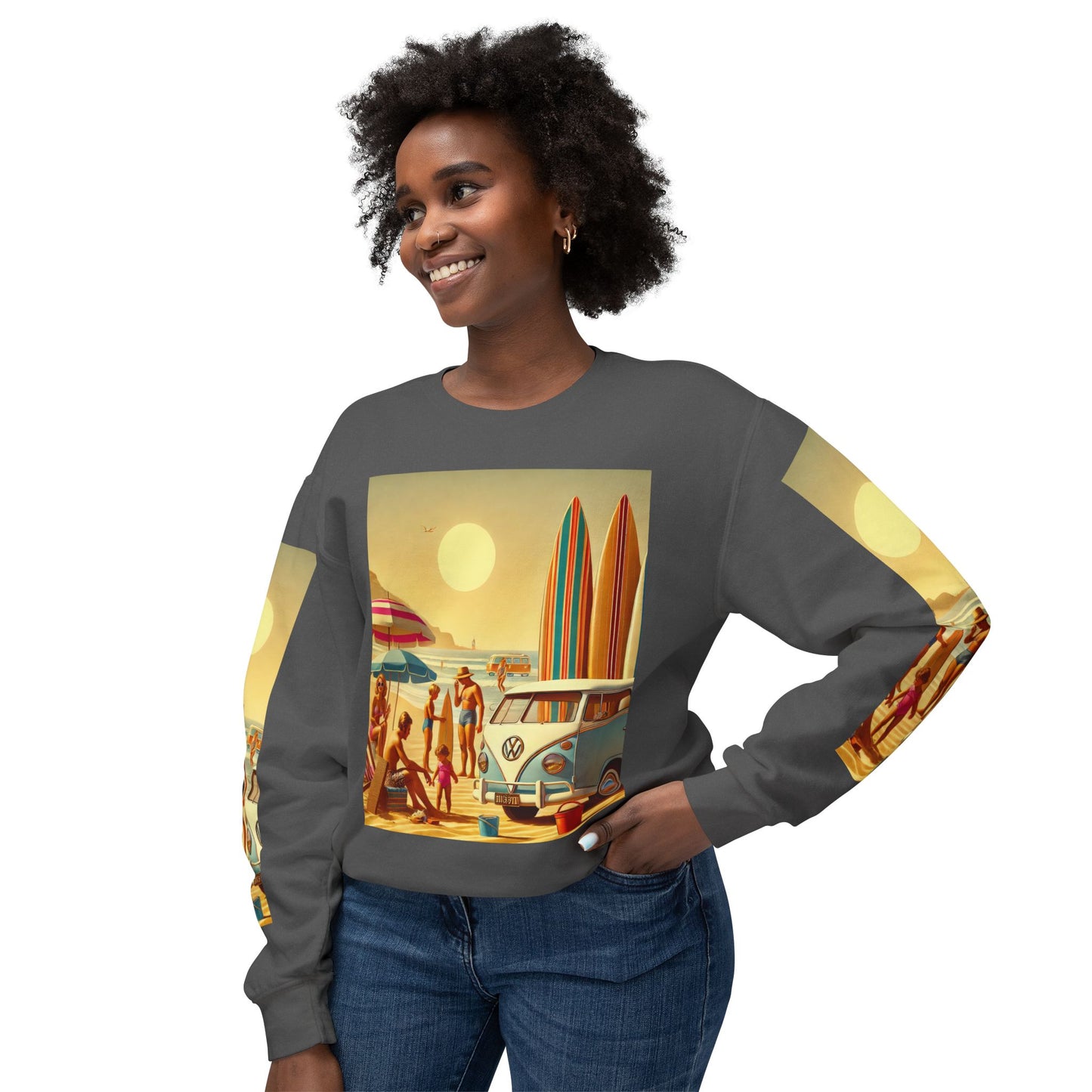 Unisex Lightweight Crewneck Sweatshirt