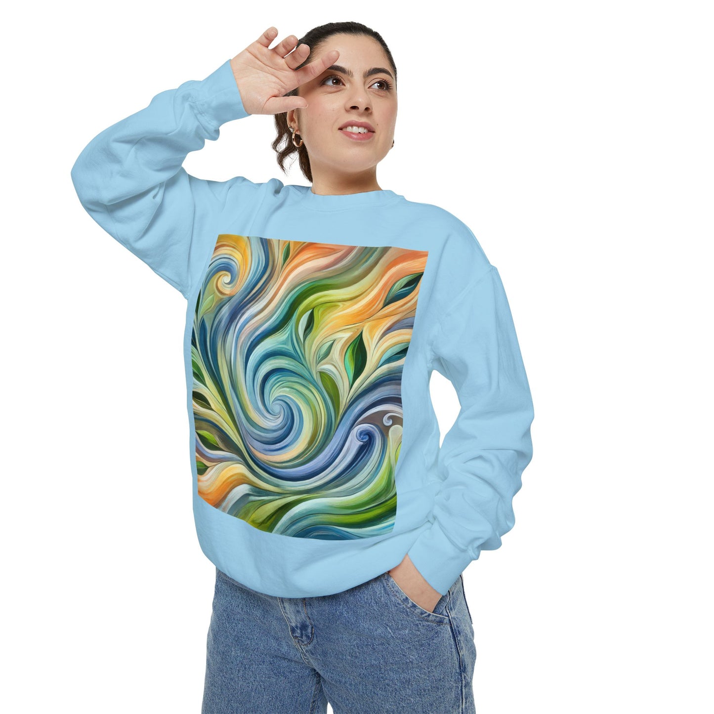 Unisex Garment-Dyed Sweatshirt