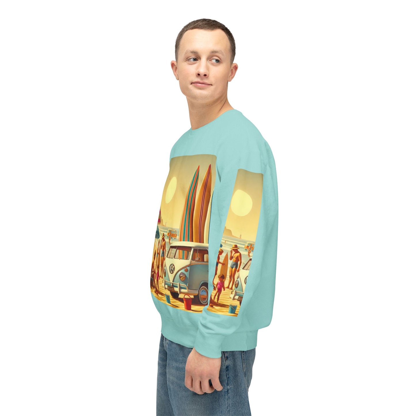 Unisex Lightweight Crewneck Sweatshirt