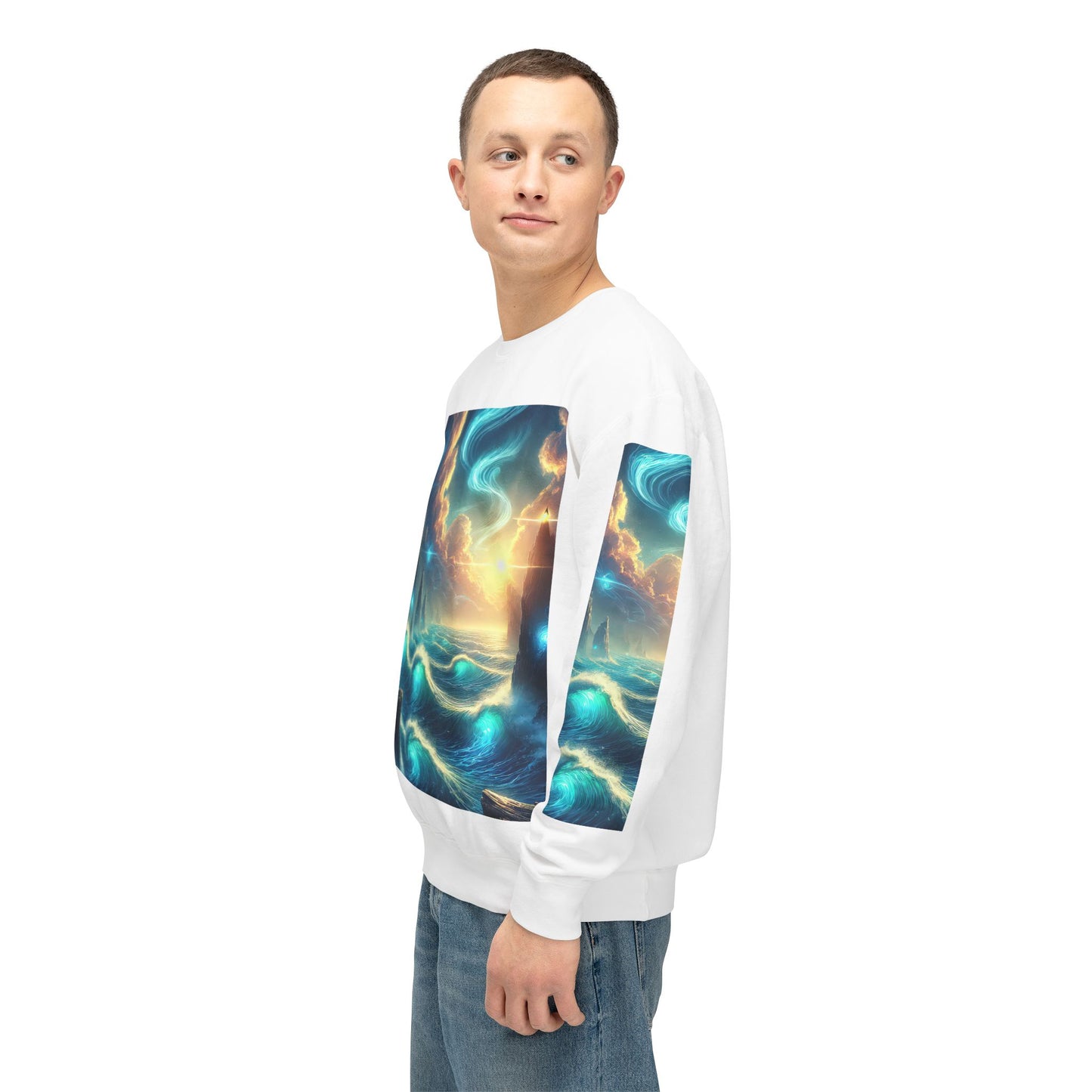 Unisex Lightweight Crewneck Sweatshirt