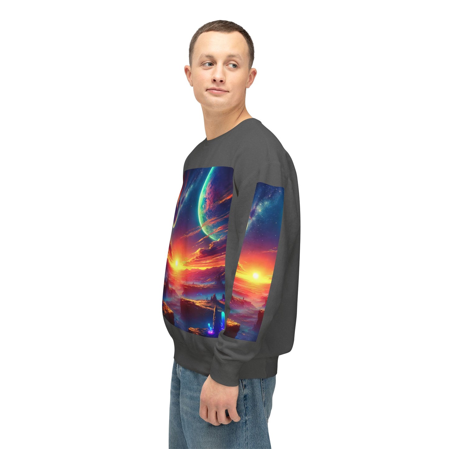 Unisex Lightweight Crewneck Sweatshirt