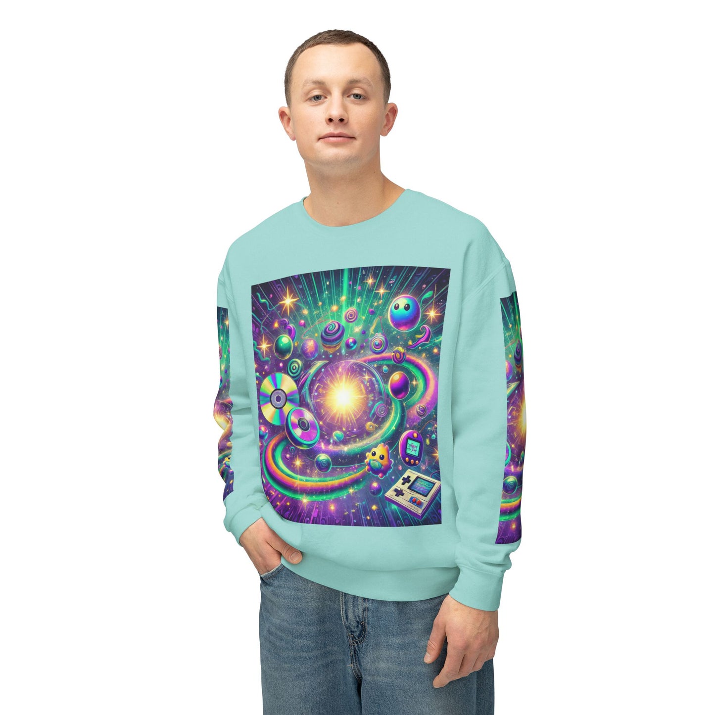 Unisex Lightweight Crewneck Sweatshirt