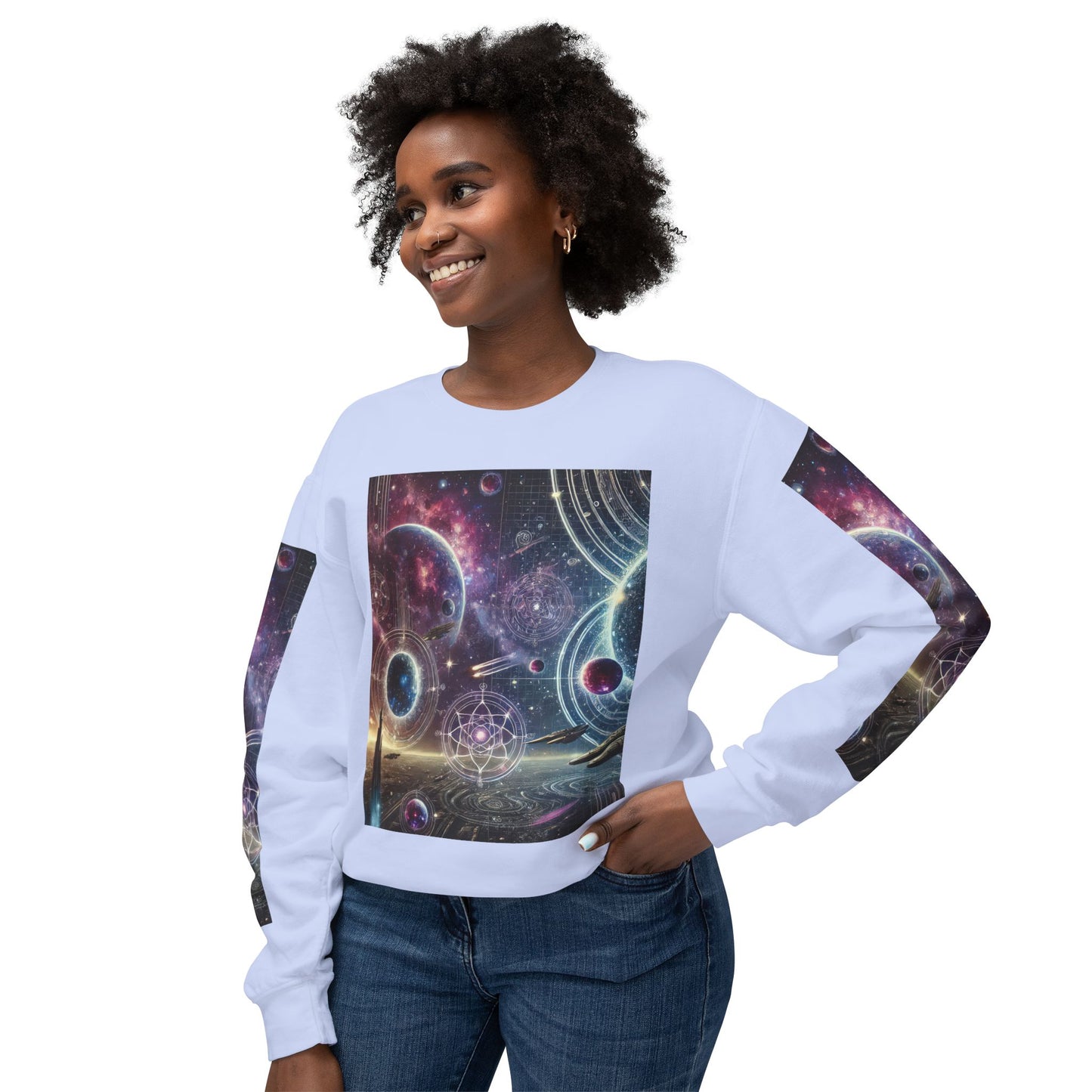 Unisex Lightweight Crewneck Sweatshirt