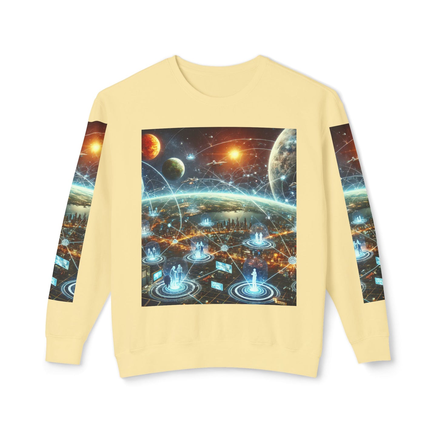 Unisex Lightweight Crewneck Sweatshirt