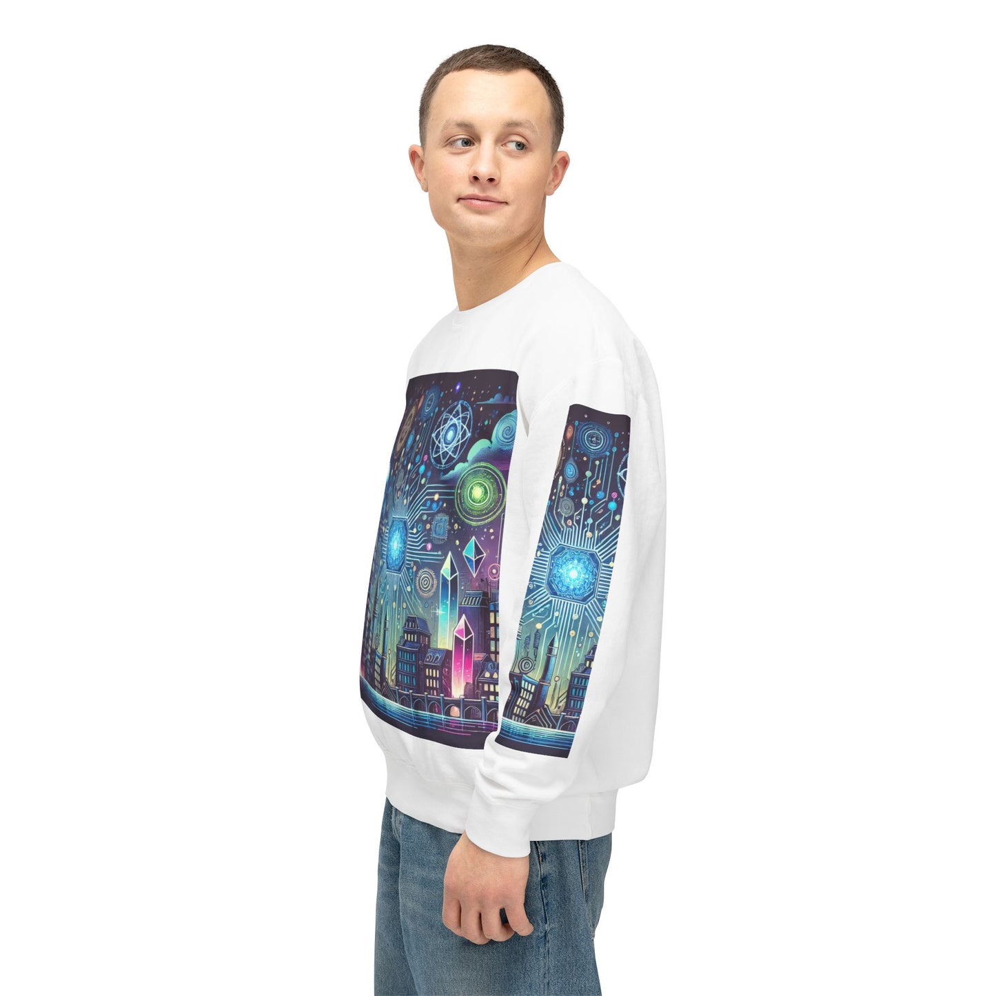 Unisex Lightweight Crewneck Sweatshirt