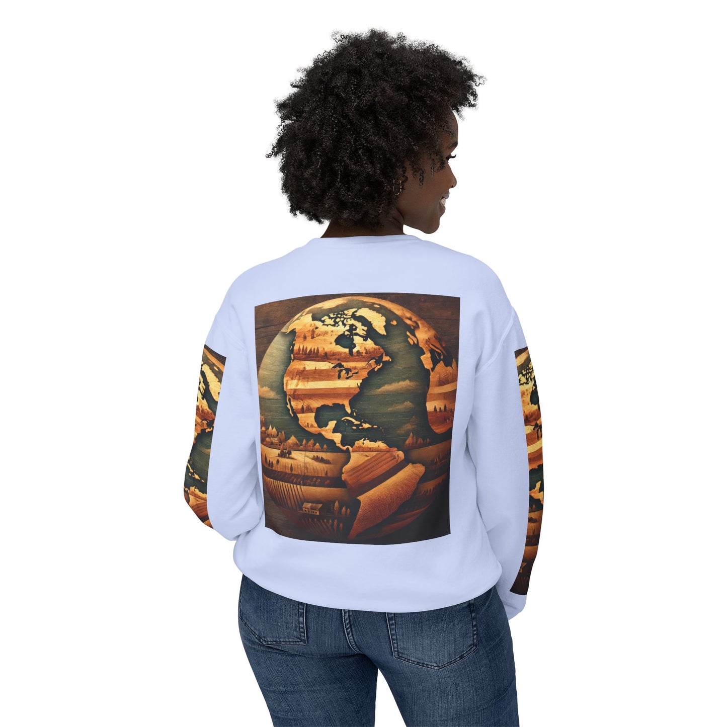 Unisex Lightweight Crewneck Sweatshirt