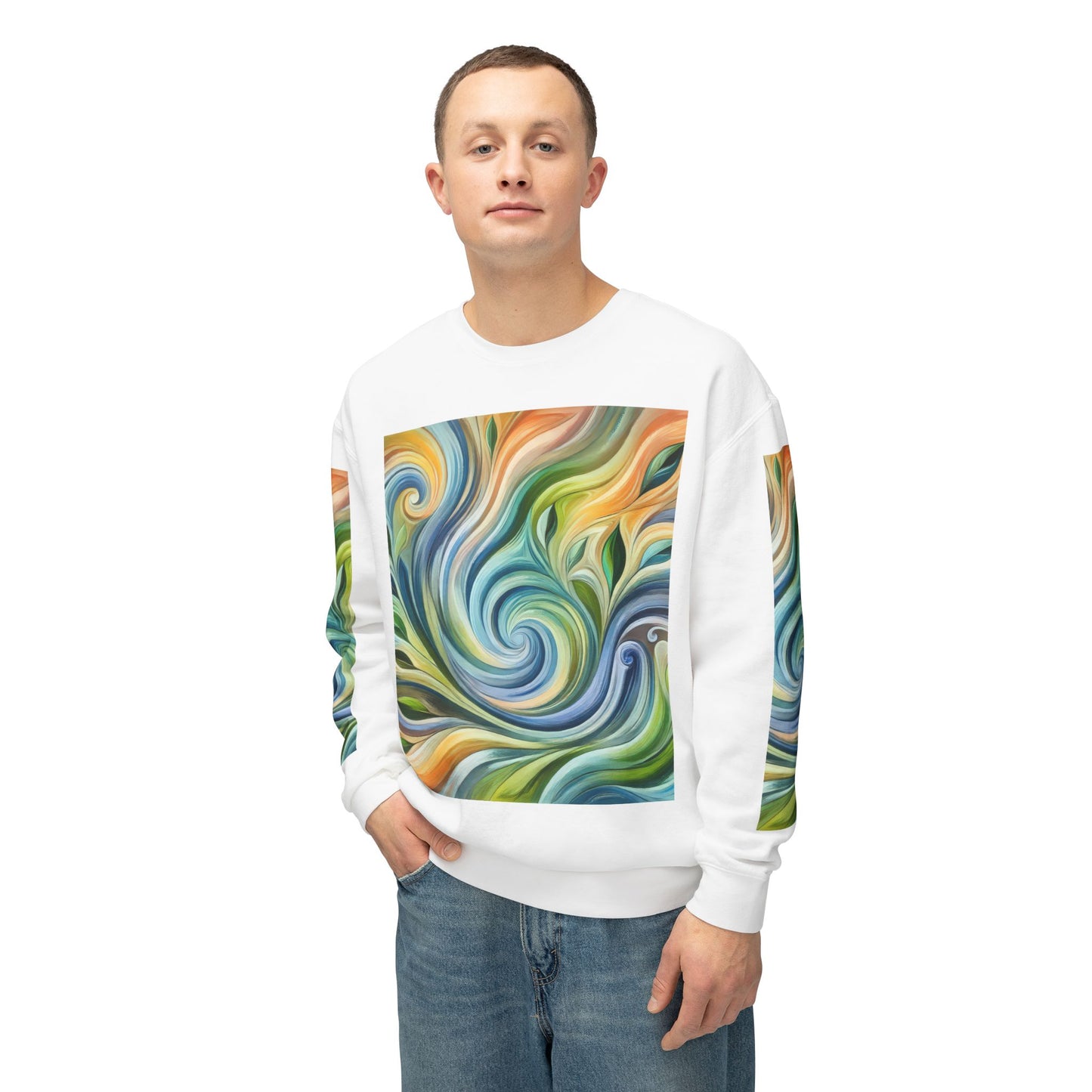 Unisex Lightweight Crewneck Sweatshirt