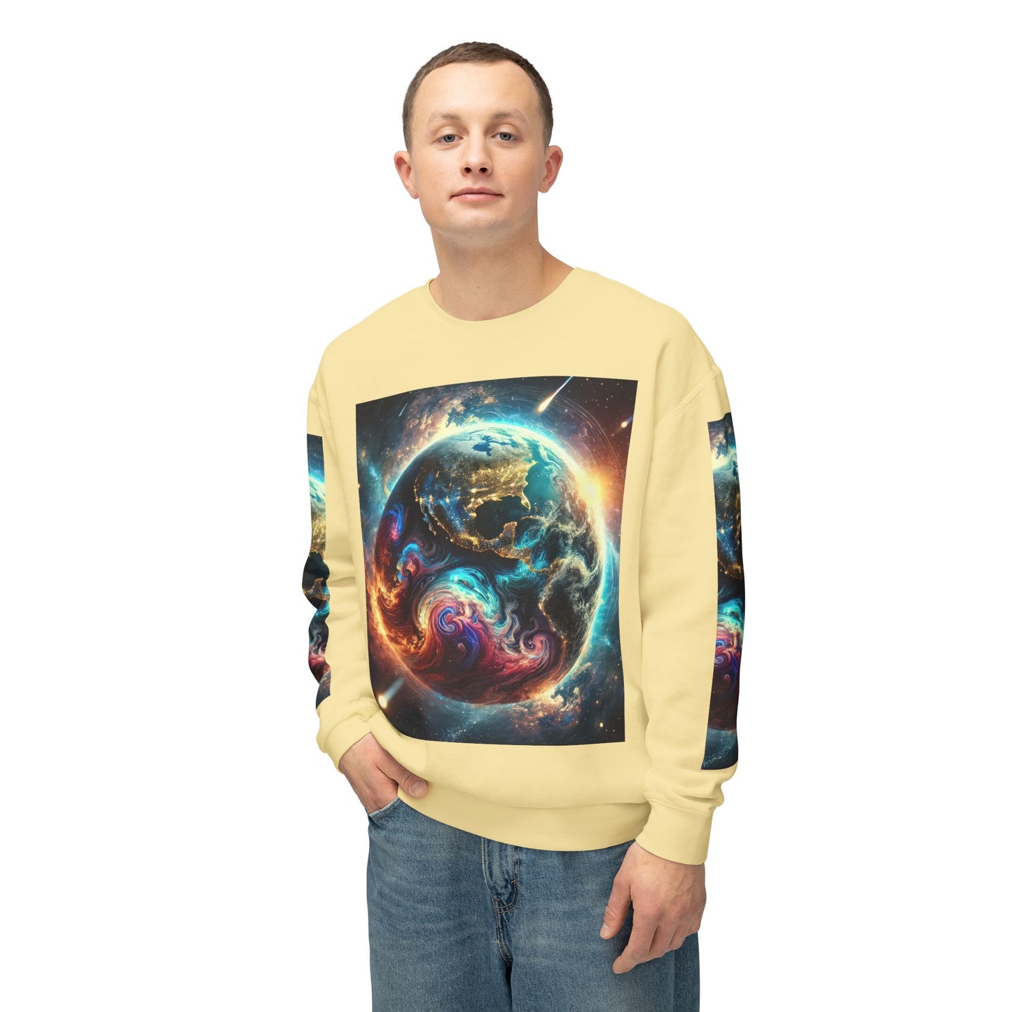 Unisex Lightweight Crewneck Sweatshirt