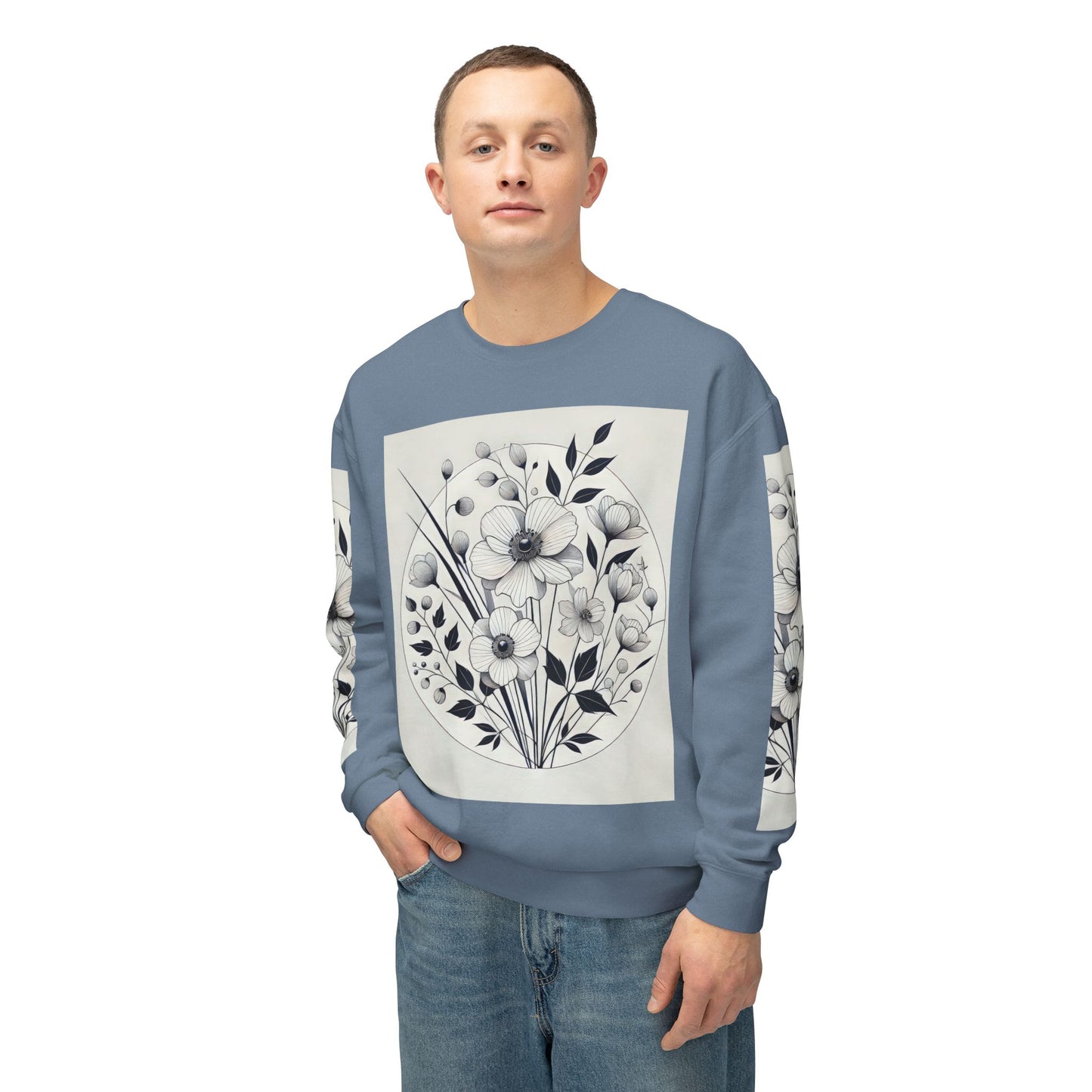 Unisex Lightweight Crewneck Sweatshirt