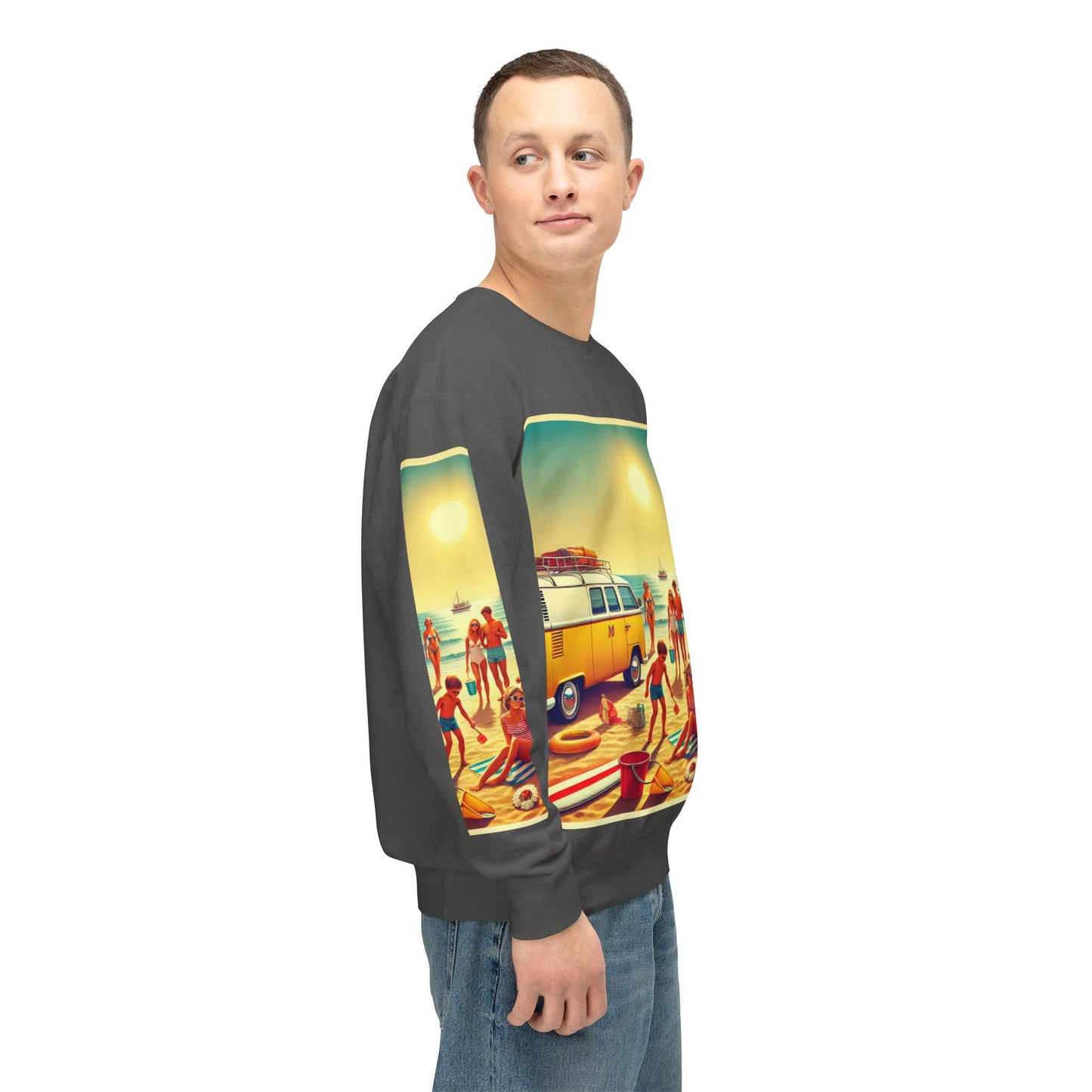 Unisex Lightweight Crewneck Sweatshirt